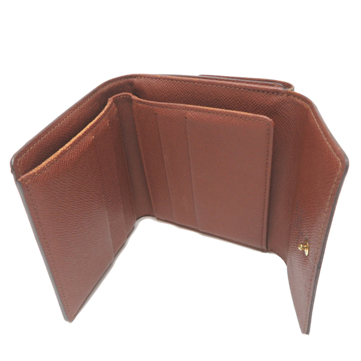 Louis Vuitton Brown Monogram Wallet (Bi-Fold) (Pre-Owned)
