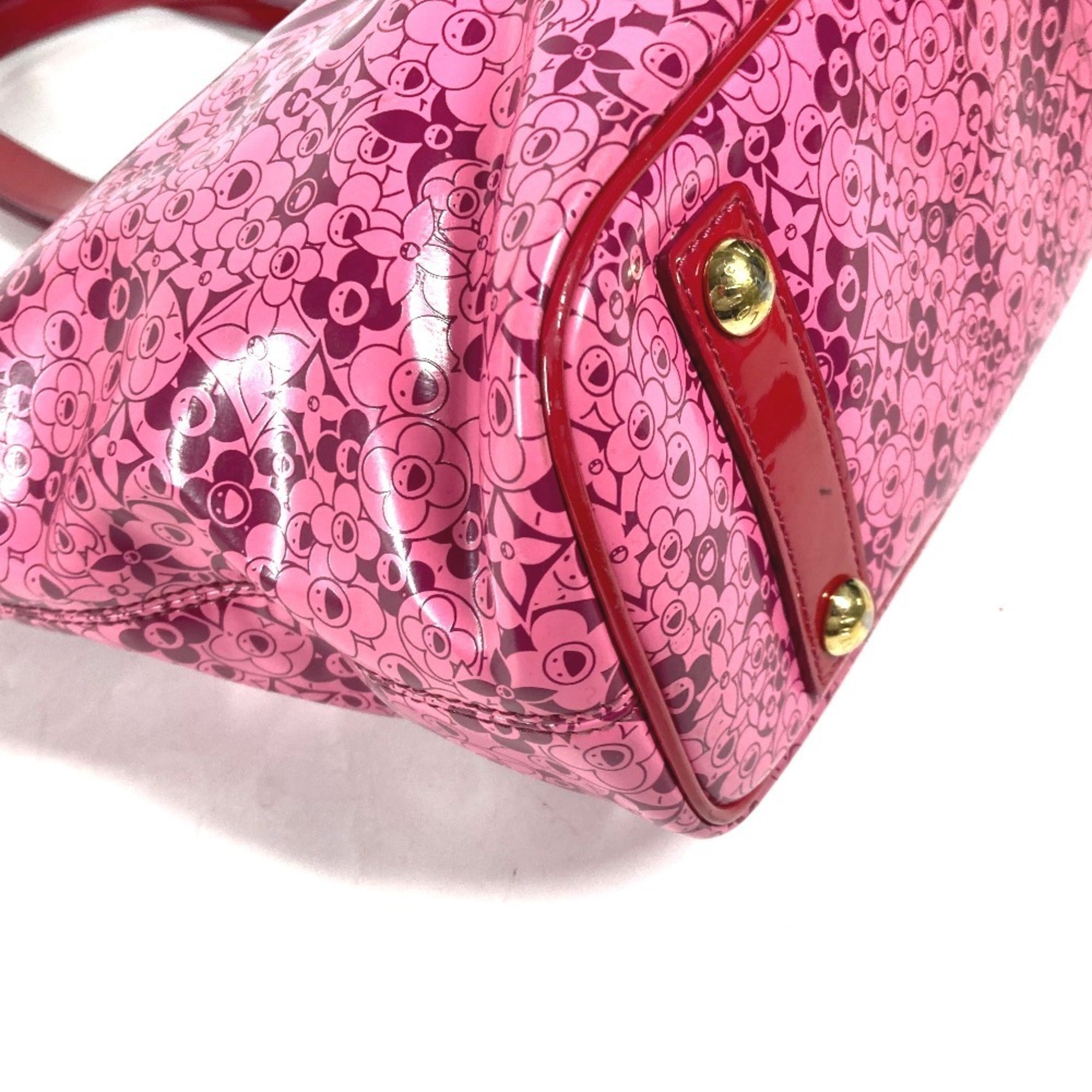 Louis Vuitton Pink Pvc Leather Shoulder Bag Tote Bag (Pre-Owned)
