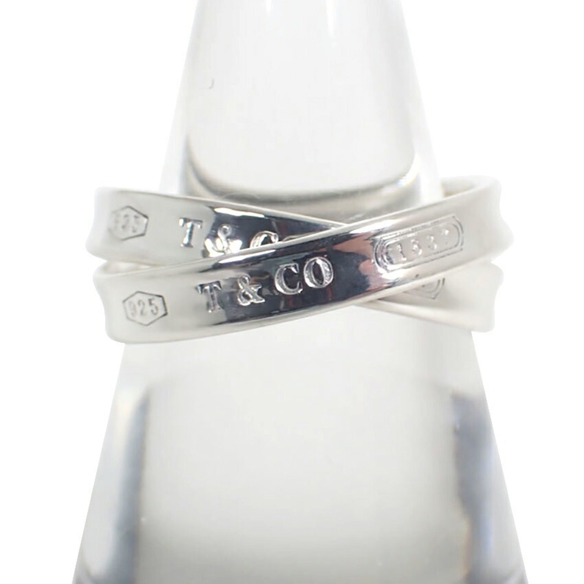 Tiffany Silver Sterling Silver 925 Band Ring (Pre-Owned)