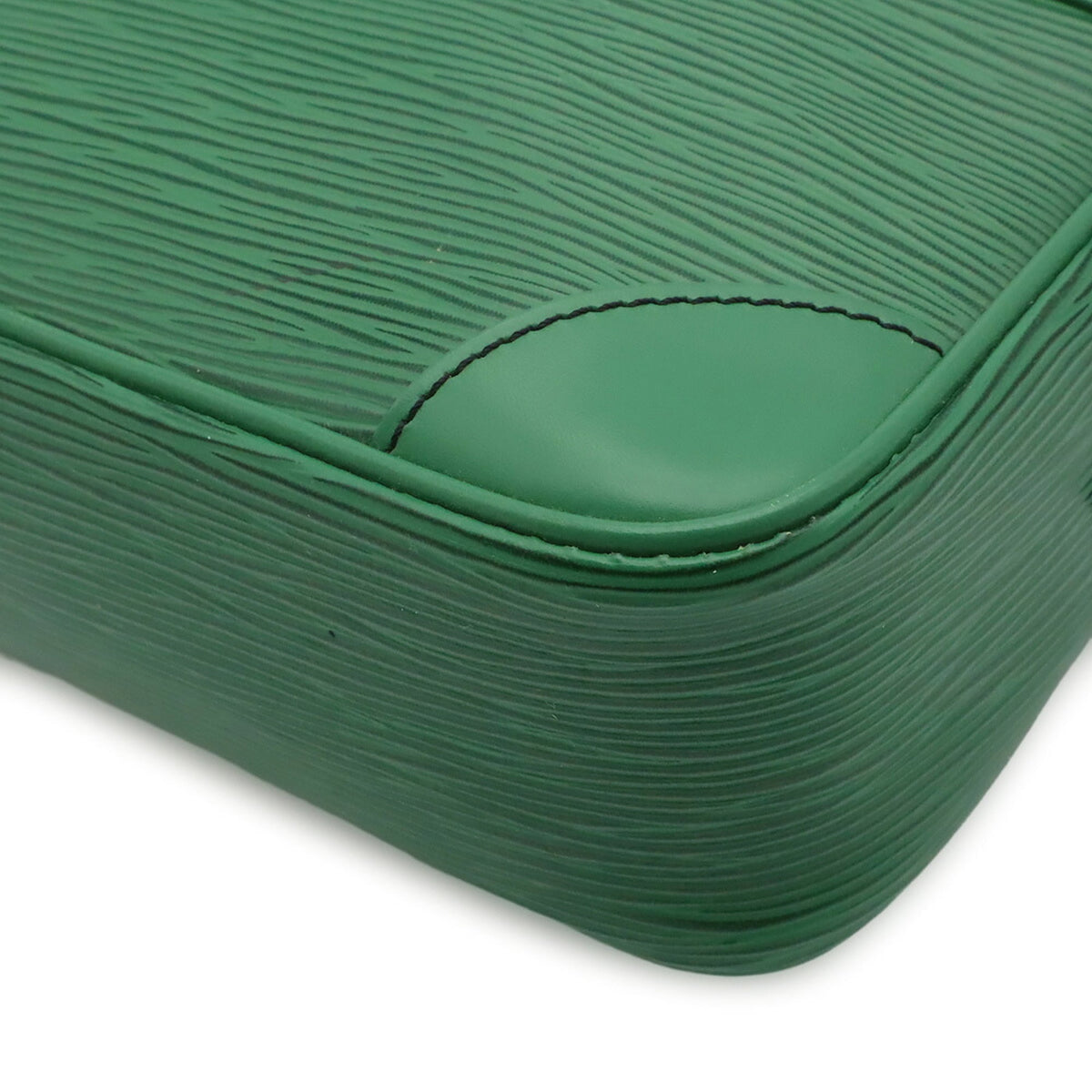 Louis Vuitton Borneo Green Galle Green Epi Leather Shoulder Bag (Pre-Owned)