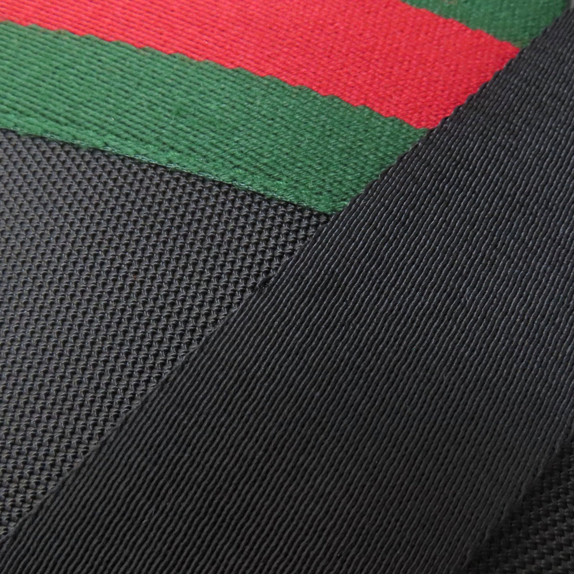 Gucci Black Nylon Canvas Shoulder Bag (Pre-Owned)