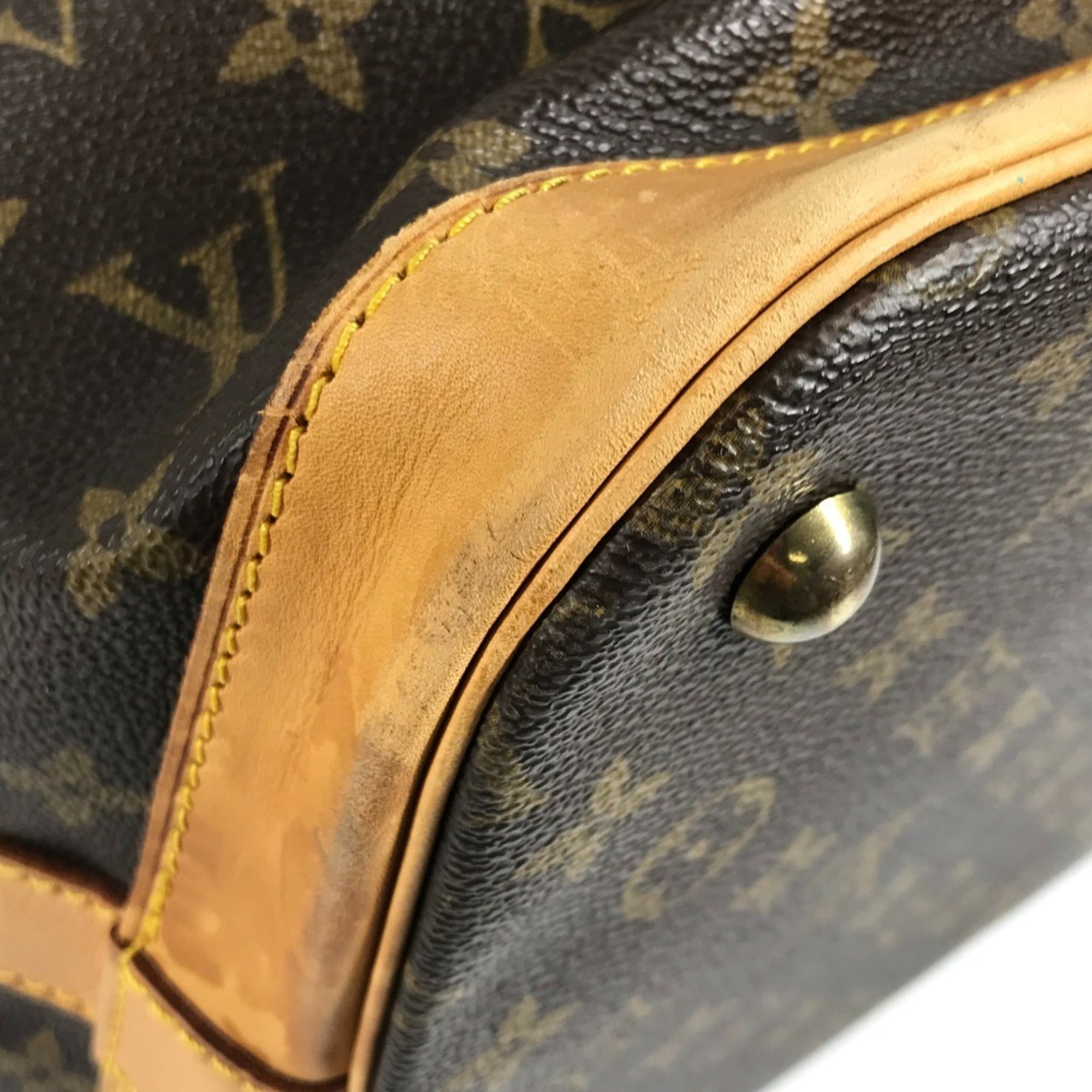 Louis Vuitton Brown Monogram Canvas Boston Bag Handbag (Pre-Owned)