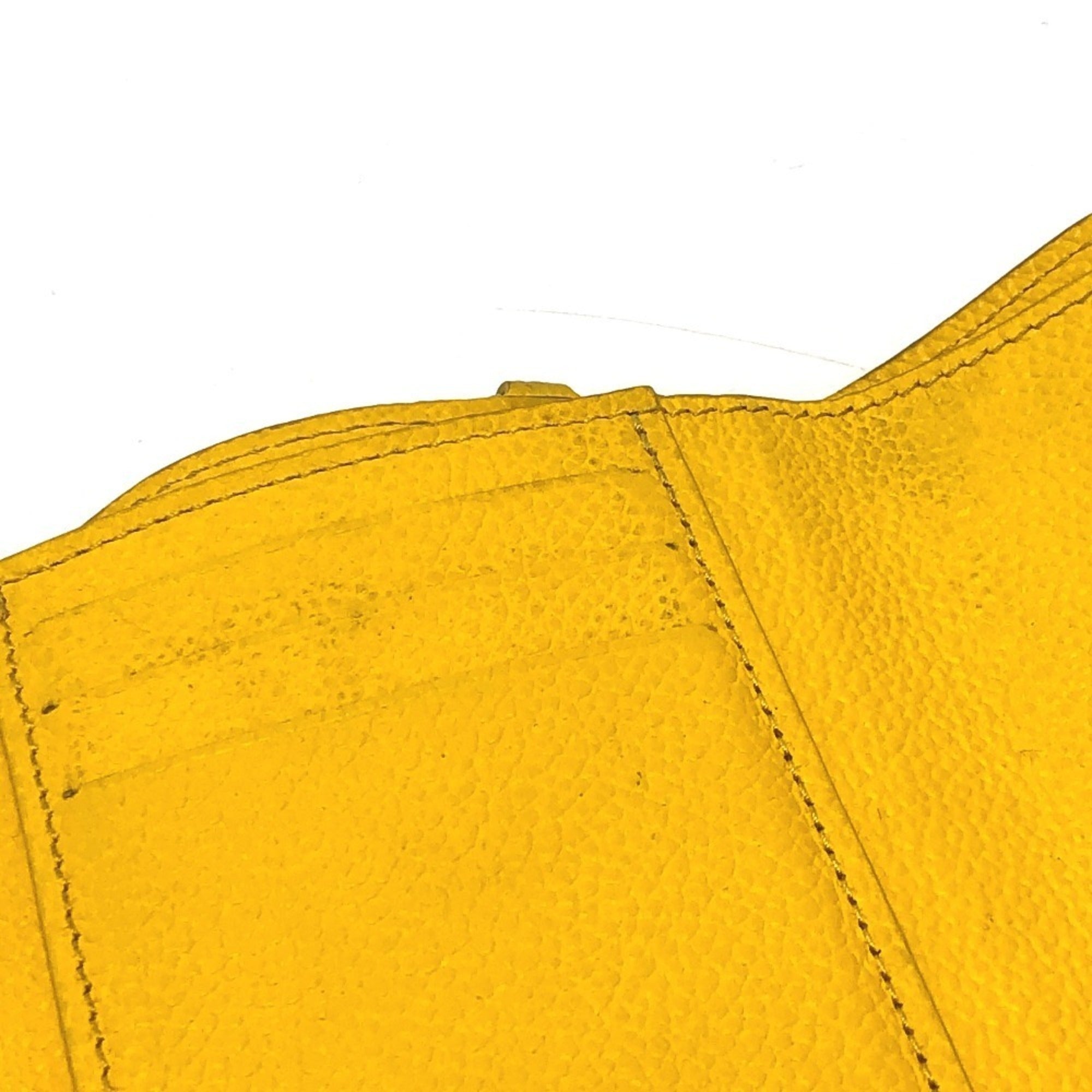 Louis Vuitton Yellow Monogram Empreinte Wallet (Tri-Fold) (Pre-Owned)