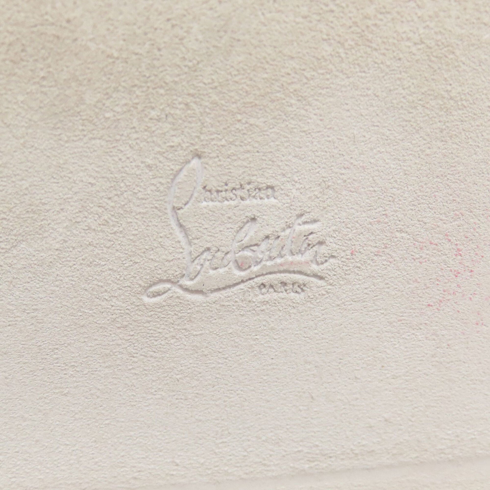 Christian Louboutin White Leather Shoulder Bag (Pre-Owned)