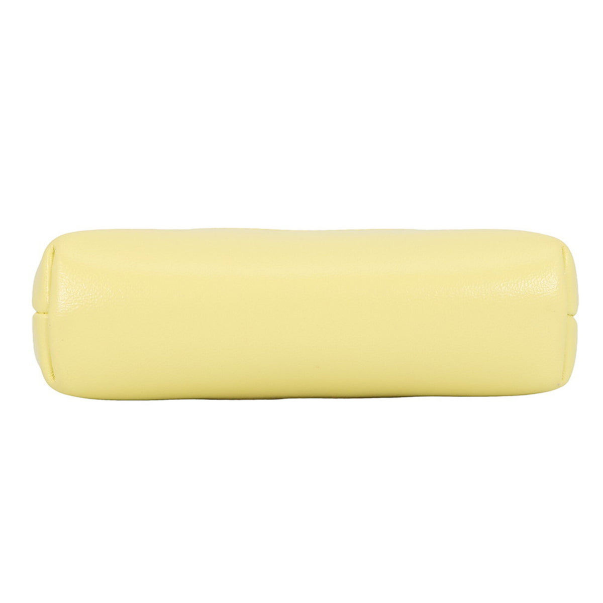Chanel Yellow Leather Clutch Bag Handbag Shoulder Bag (Pre-Owned)