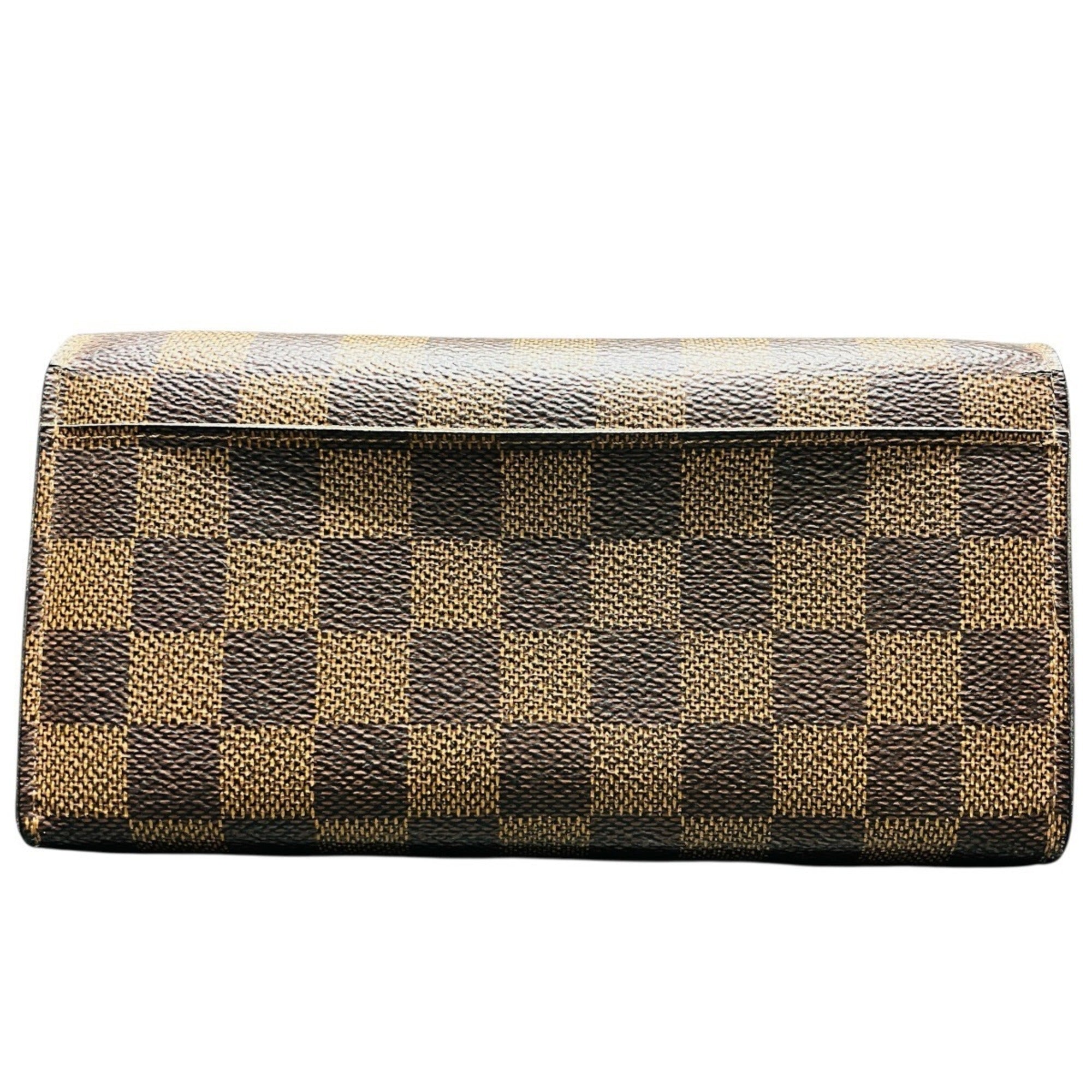 Louis Vuitton Damier Canvas Galle Leather Coin Purse/Coin Case (Pre-Owned)