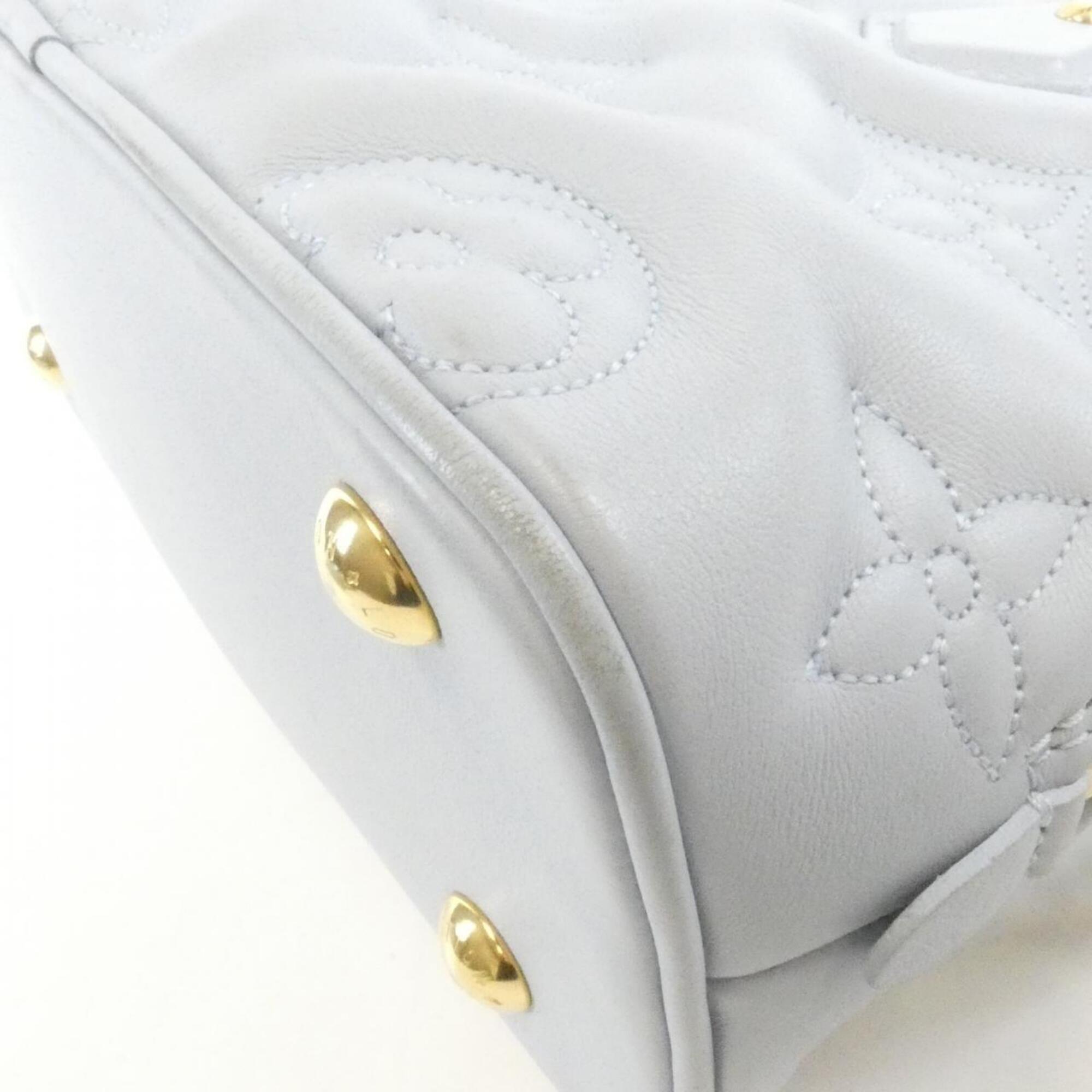 Louis Vuitton Blue Glacier Leather Handbag (Pre-Owned)