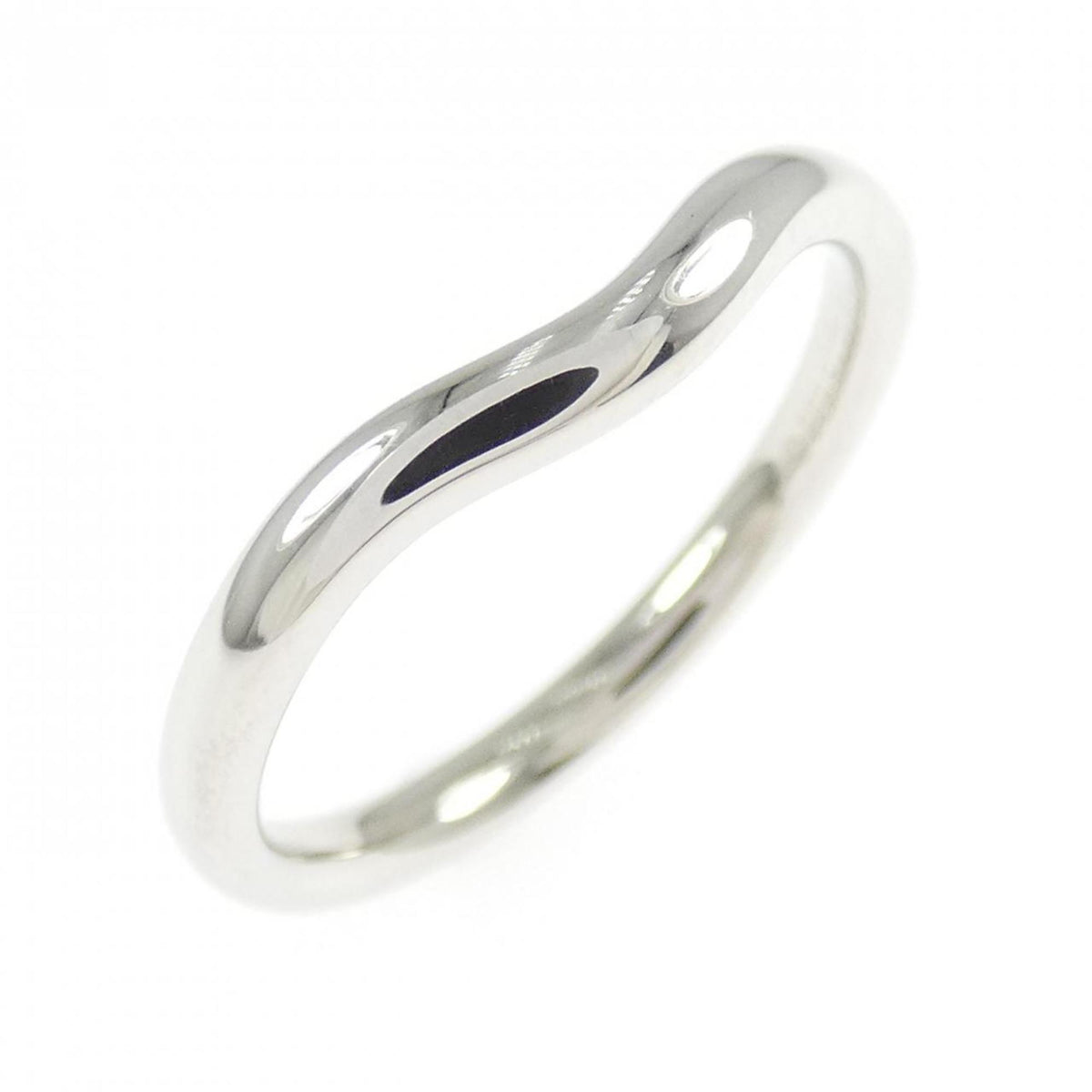 Tiffany Platinum 950 Band Ring (Pre-Owned)
