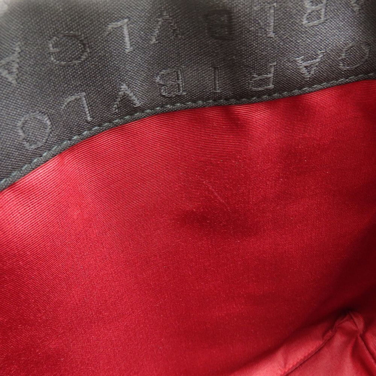 Bvlgari Black Canvas Leather Handbag Tote Bag (Pre-Owned)