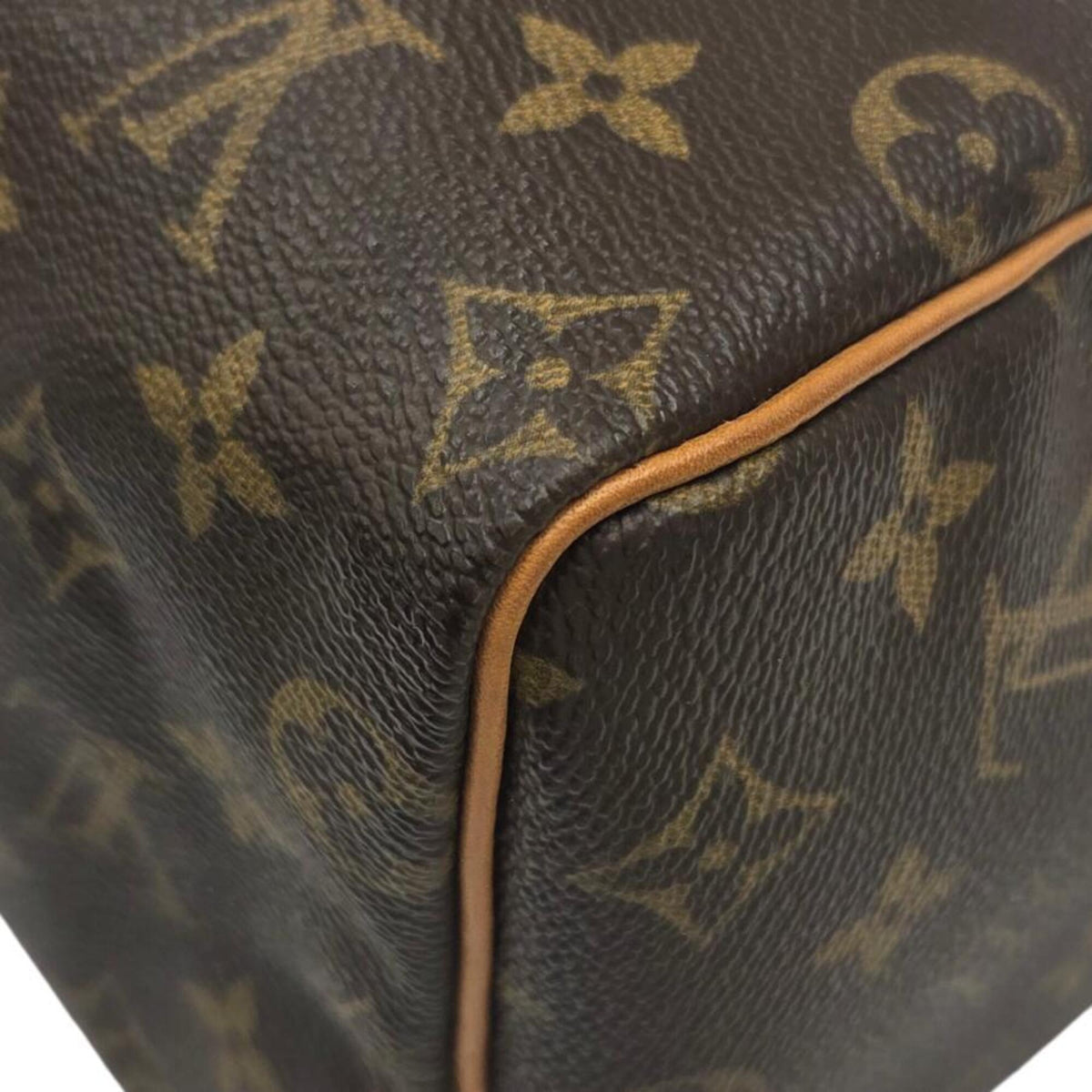 Louis Vuitton Brown Monogram White Monogram Boston Bag Handbag (Pre-Owned)