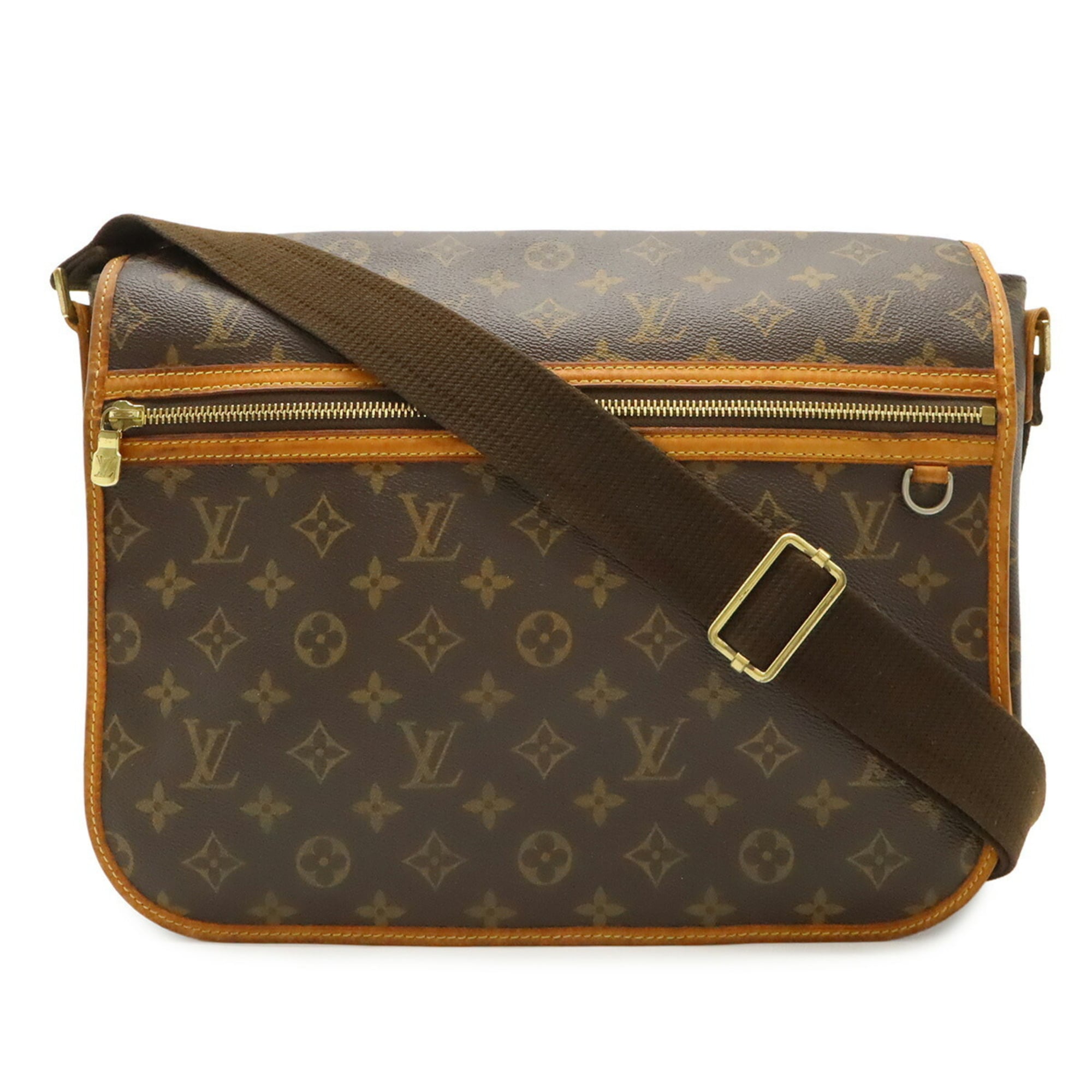Louis Vuitton Brown Monogram Canvas Pvc Coated Canvas Handbag Shoulder Bag (Pre-Owned)