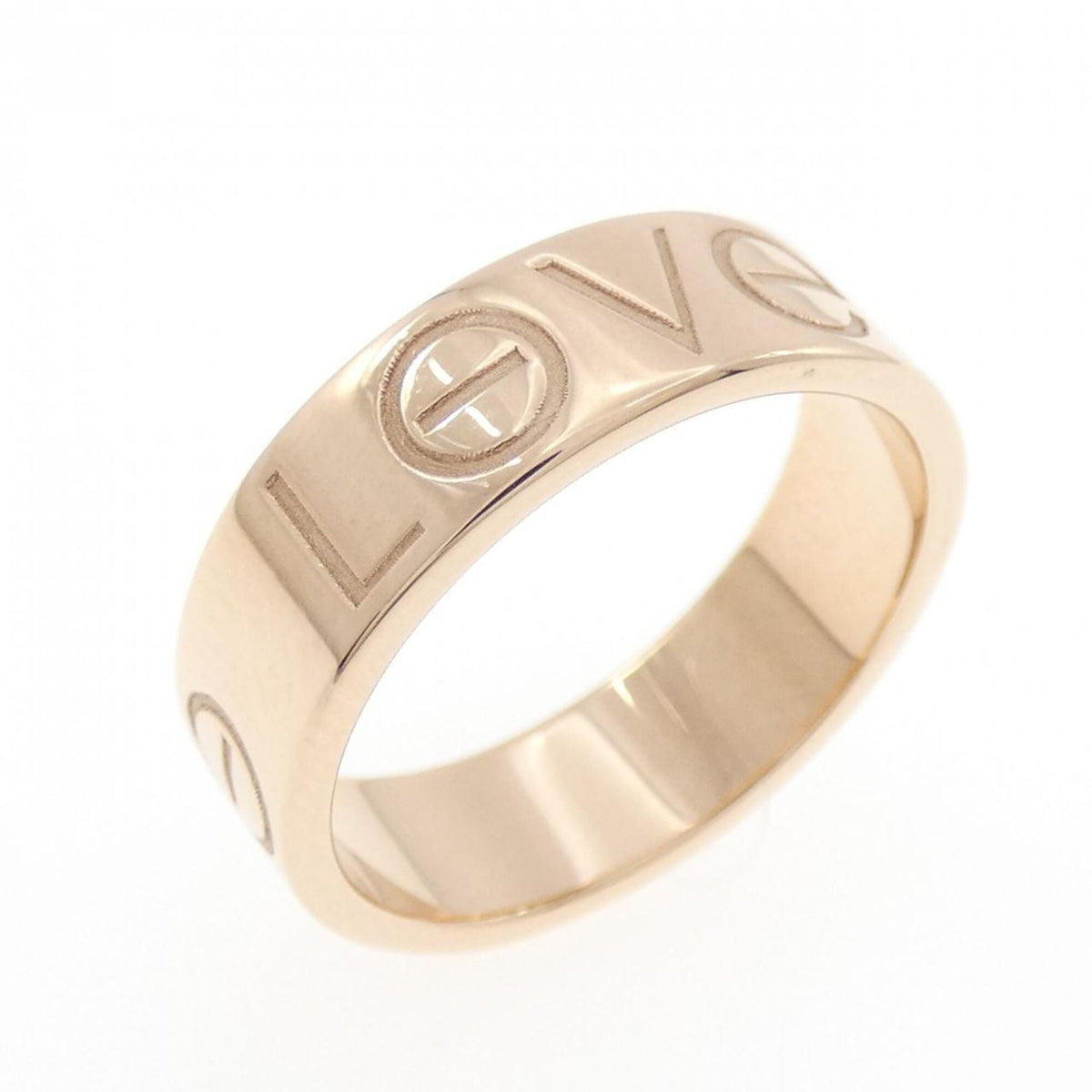 Cartier Pink Gold (18K) Band Ring (Pre-Owned)