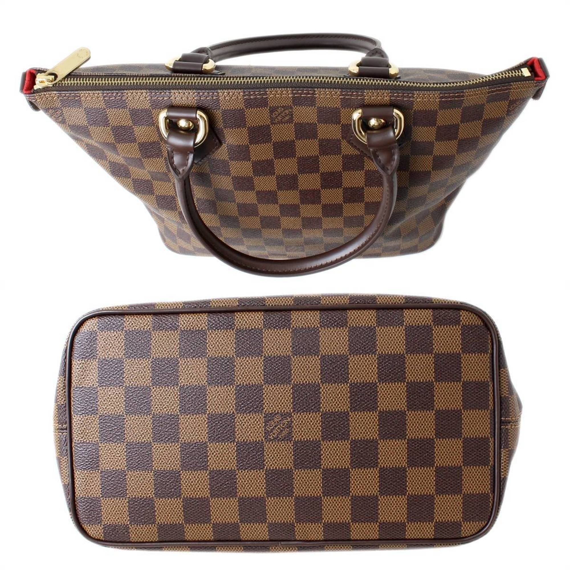 Louis Vuitton Damier Damier Canvas Ebene Handbag (Pre-Owned)
