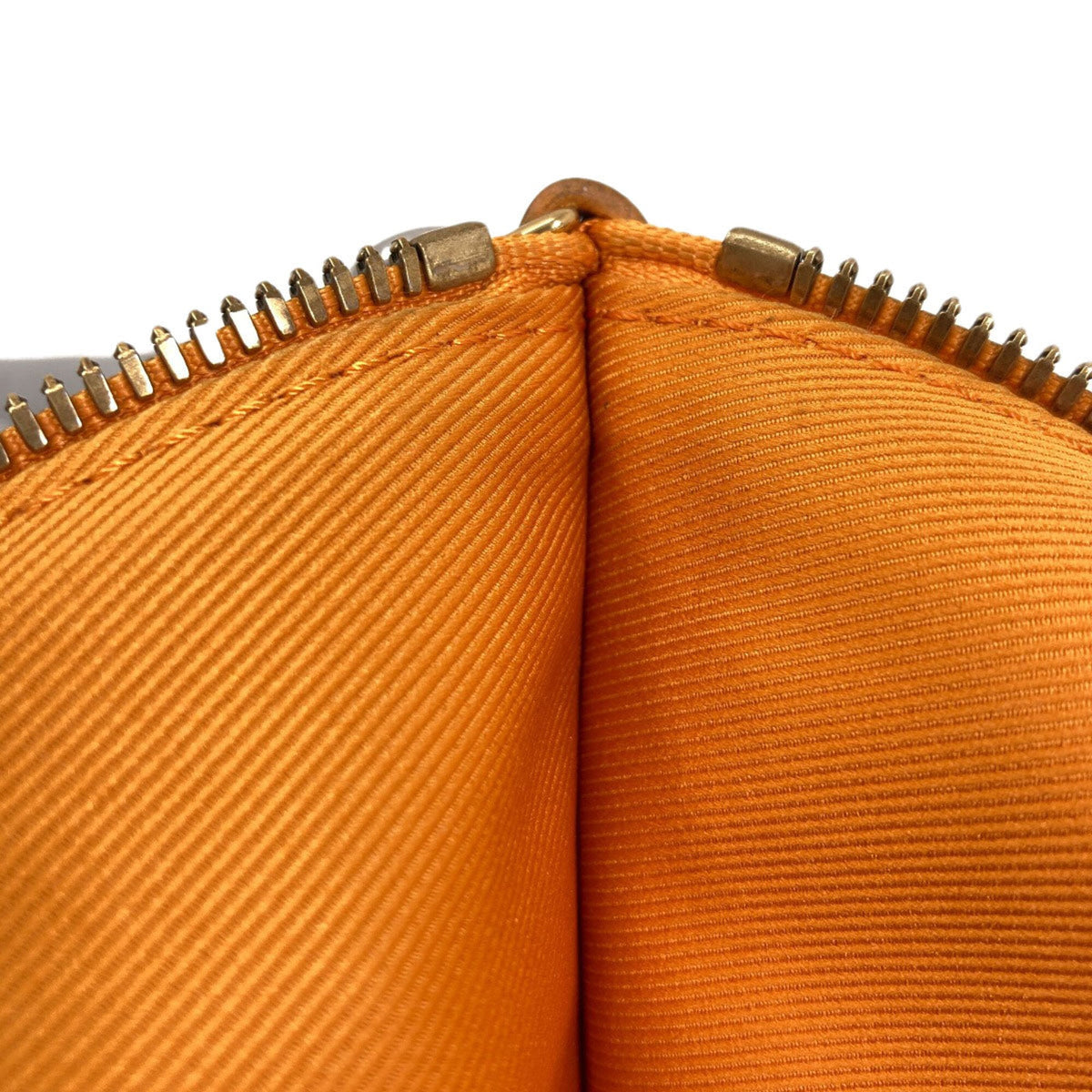 Louis Vuitton Monogram Denim Gray Orange Canvas Monogram Monogram Denim Shoulder Bag (Pre-Owned)