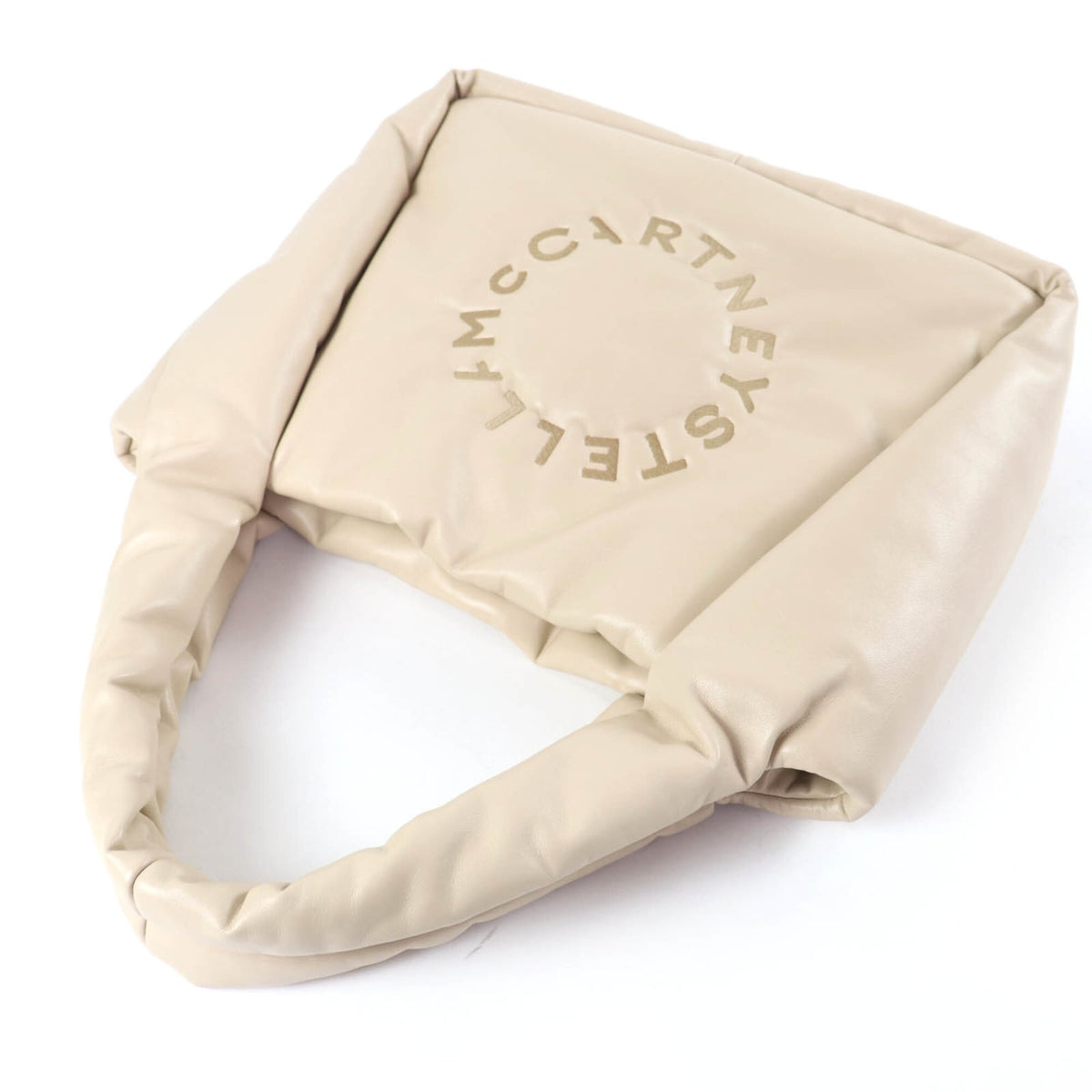 Stella Mccartney Beige Polyester Elastane Nylon Pouch Tote Bag (Pre-Owned)