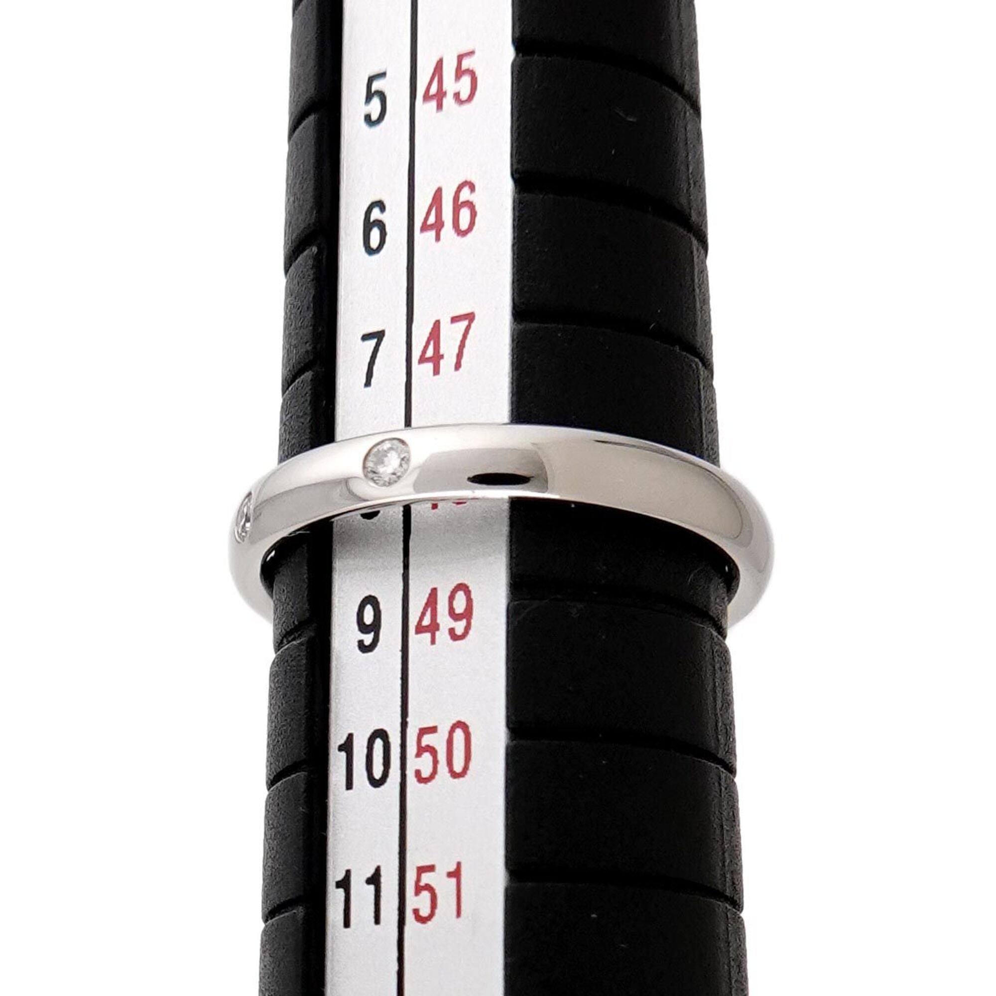 Van Cleef & Arpels Platinum 950 Band Ring (Pre-Owned)
