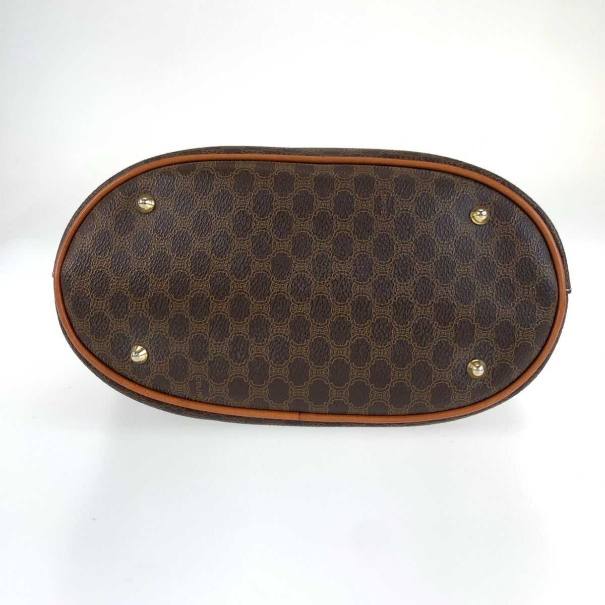 Celine Brown Pvc Leather Shoulder Bag Tote Bag (Pre-Owned)