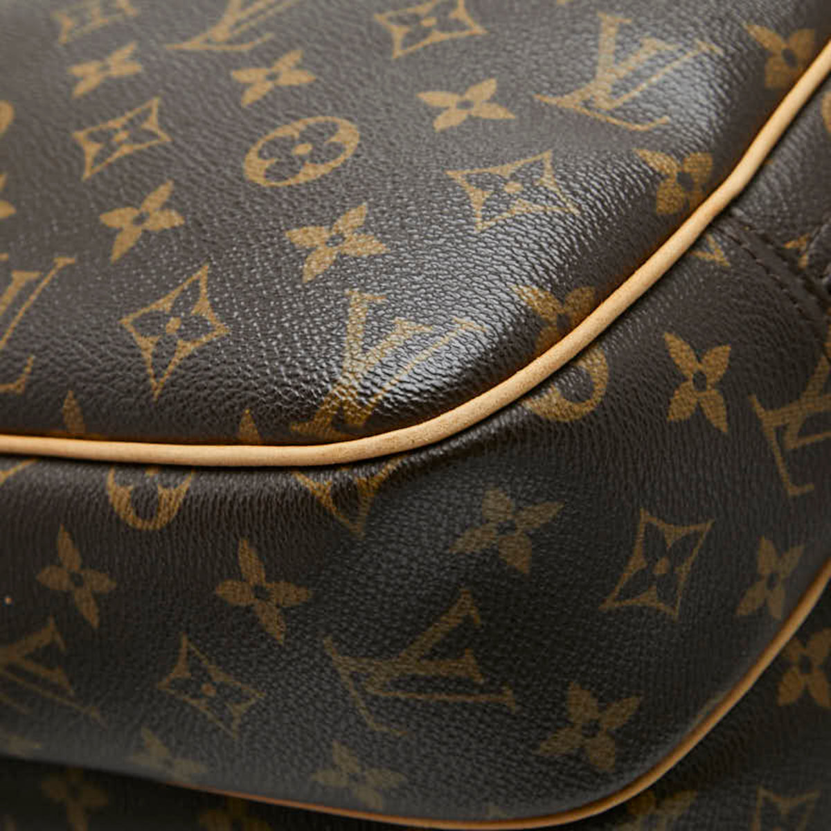 Louis Vuitton Brown Pvc Leather Shoulder Bag (Pre-Owned)