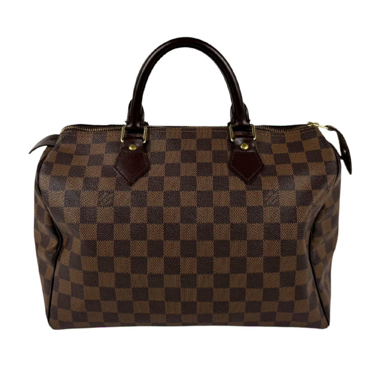 Louis Vuitton Damier Canvas Ebene Damier Canvas Handbag (Pre-Owned)