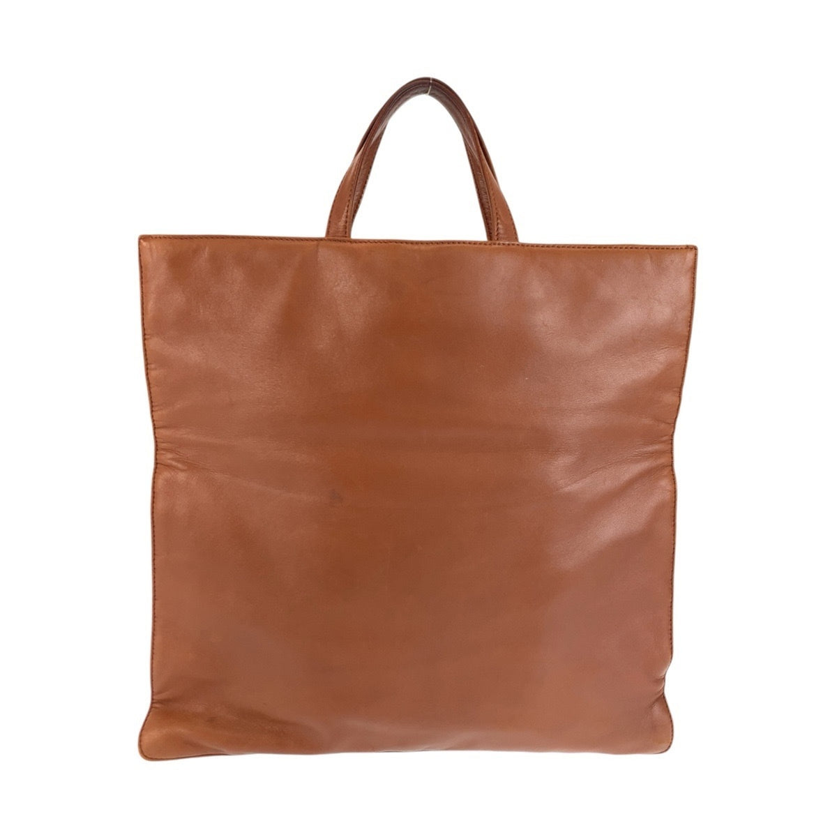 Loewe Brown Leather Handbag Tote Bag (Pre-Owned)