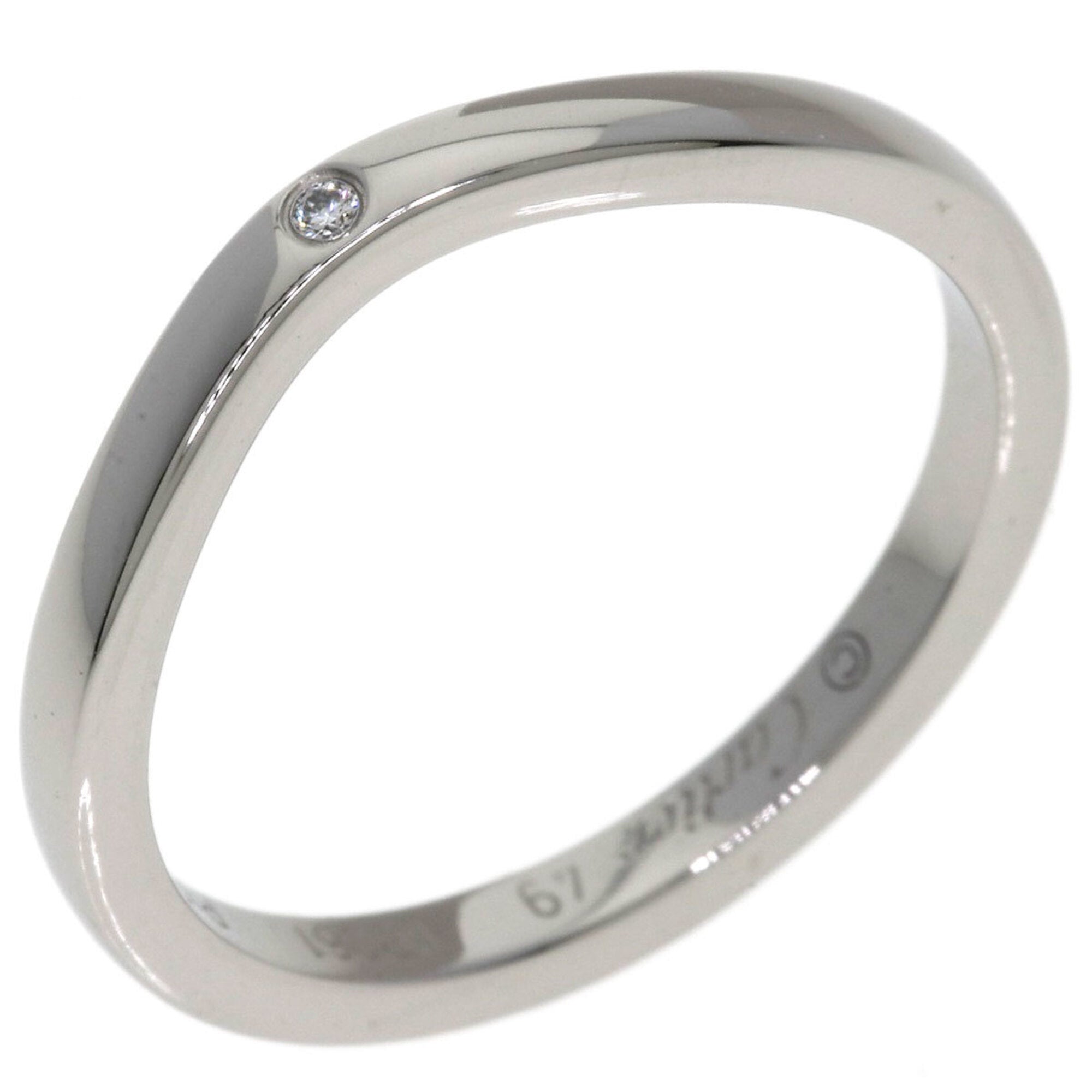 Cartier Platinum 950 Band Ring (Pre-Owned)