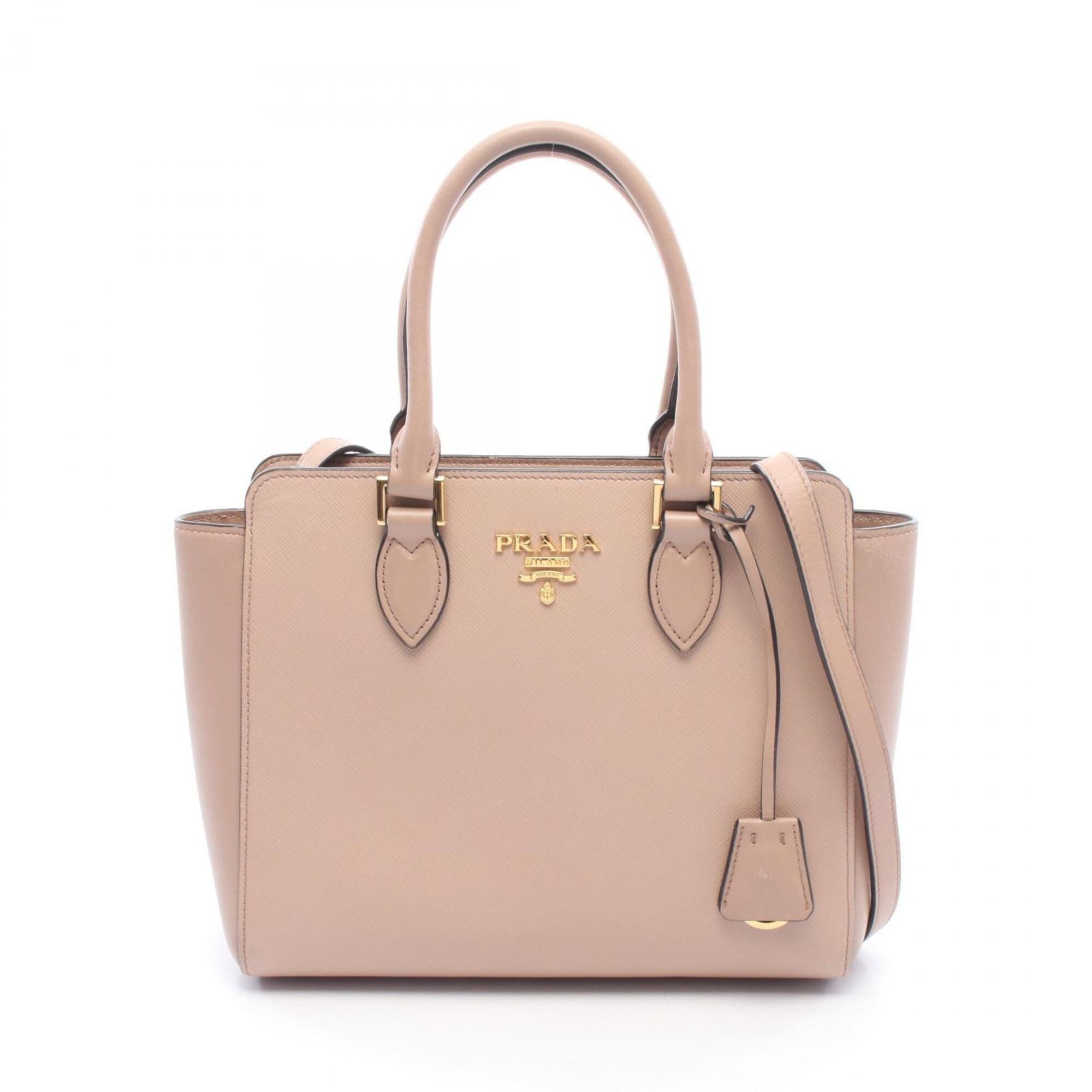Prada Pink Leather Handbag (Pre-Owned)