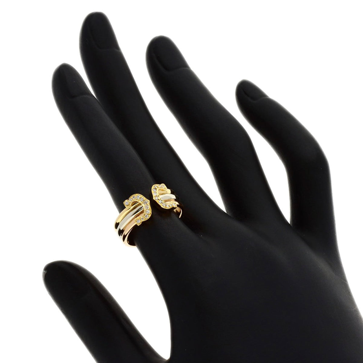 Cartier Yellow Gold (18K) Pink Gold (18K) White Gold (18K) Band Ring (Pre-Owned)