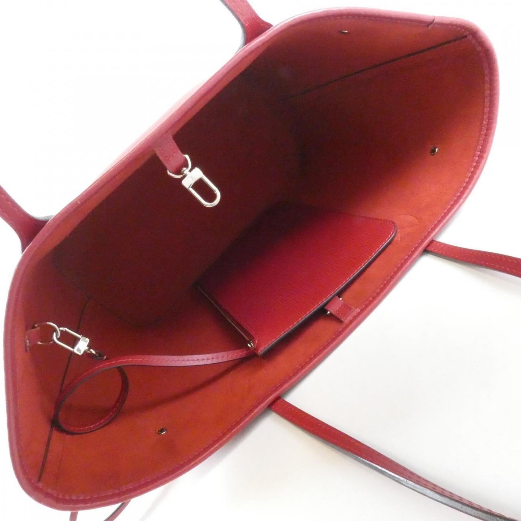 Louis Vuitton Fuchsia Leather Handbag (Pre-Owned)