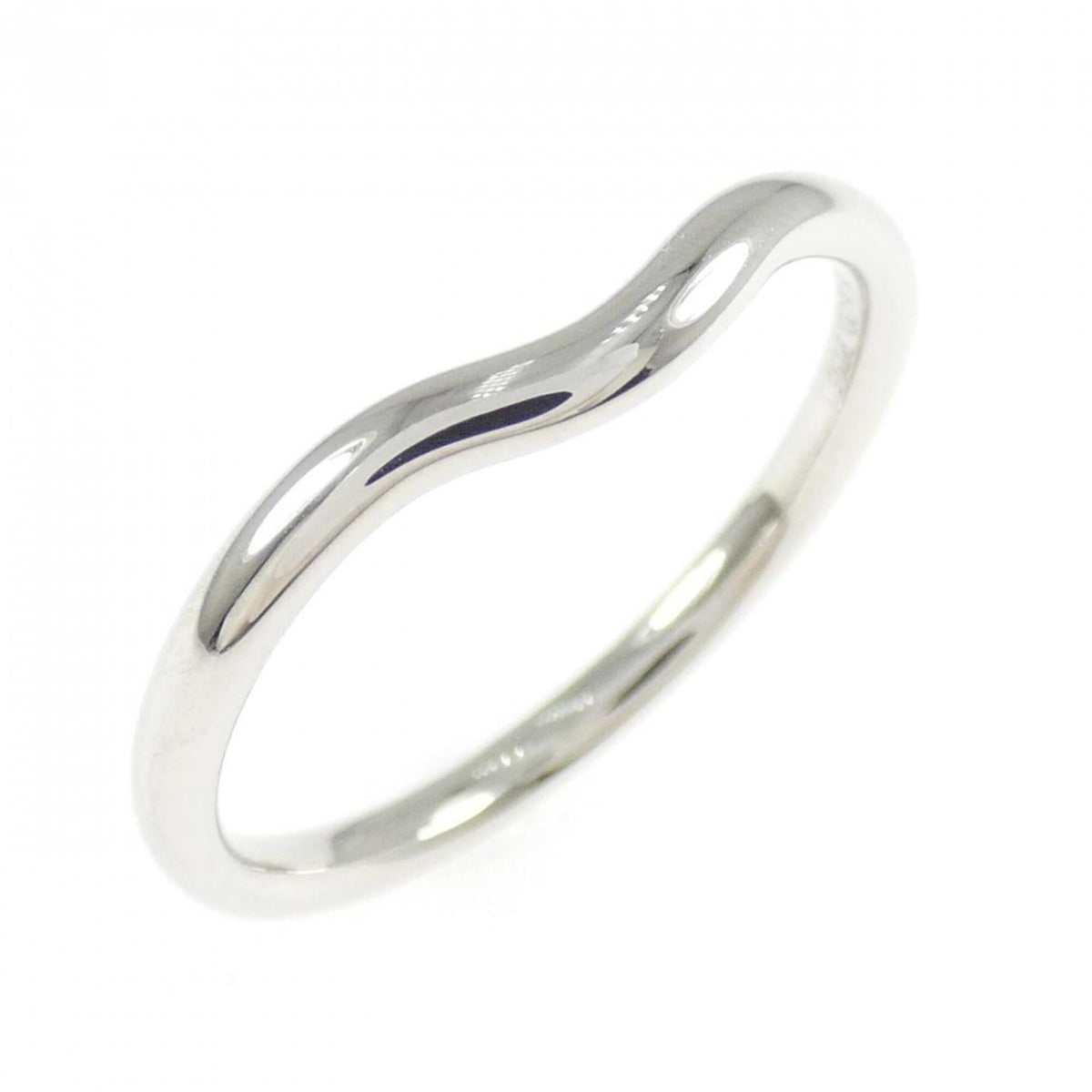 Tiffany Platinum 950 Band Ring (Pre-Owned)