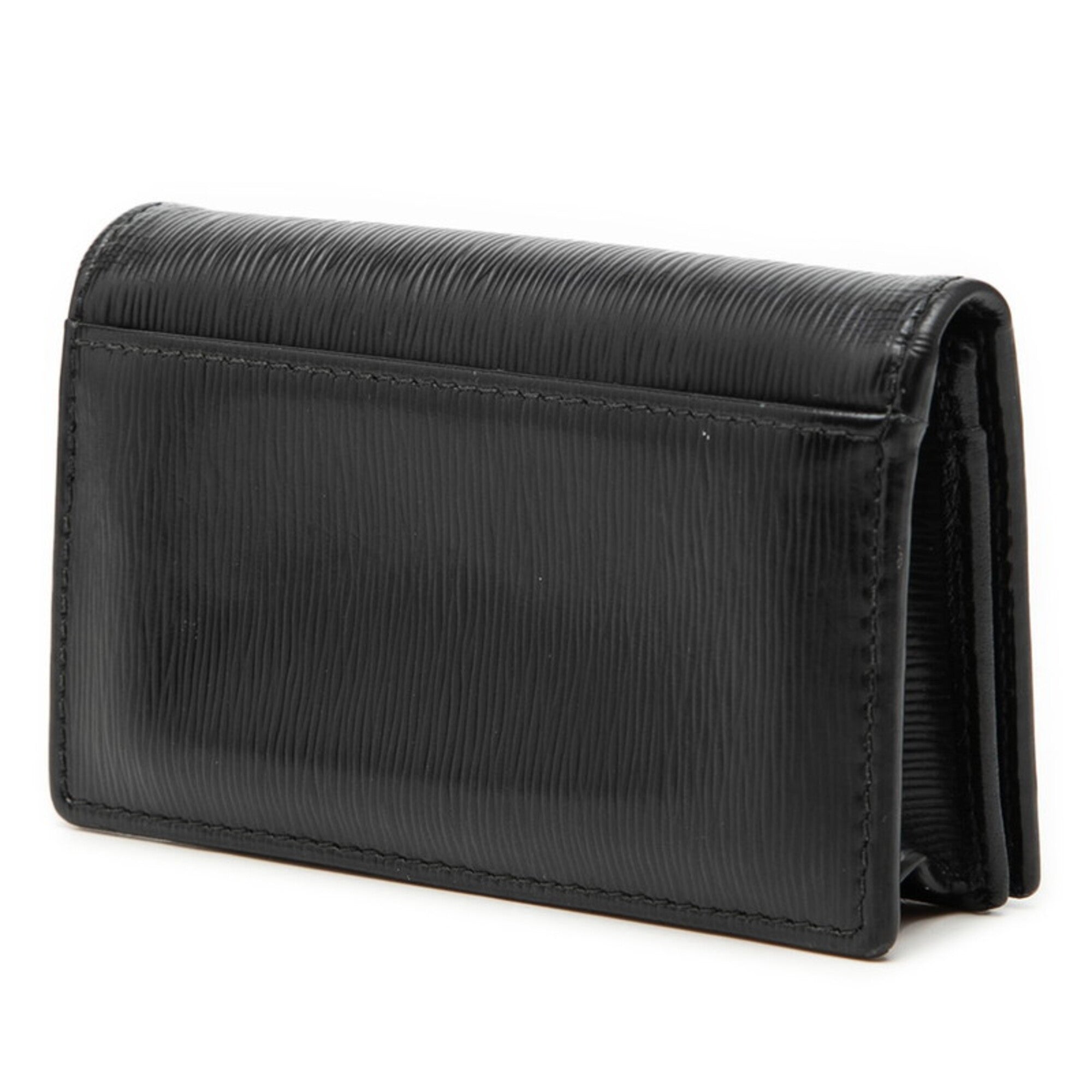 Prada Black Leather Coin Purse/Coin Case (Pre-Owned)