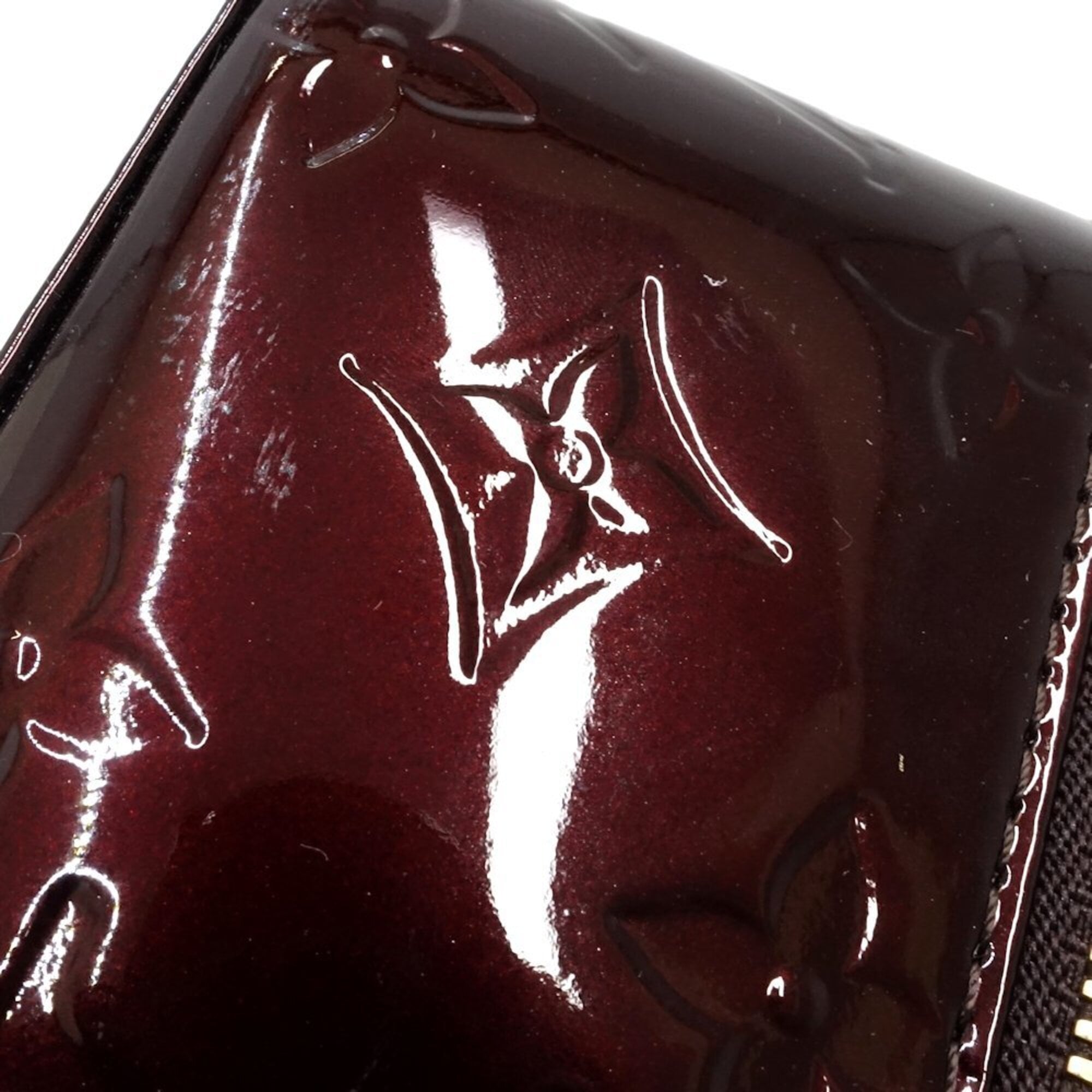 Louis Vuitton Amarante Monogram Vernis Pouch (Pre-Owned)