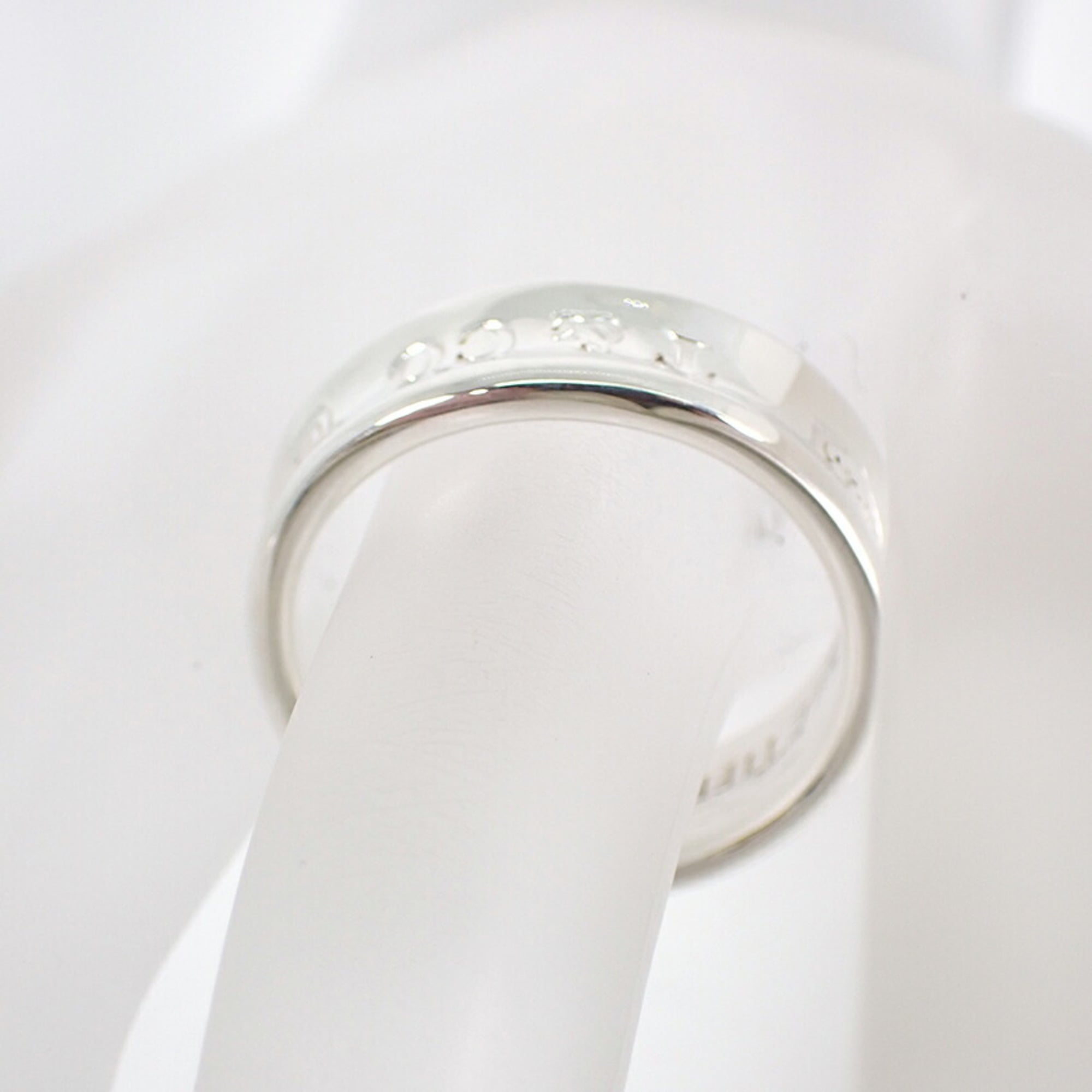 Tiffany Sterling Silver 925 Band Ring (Pre-Owned)