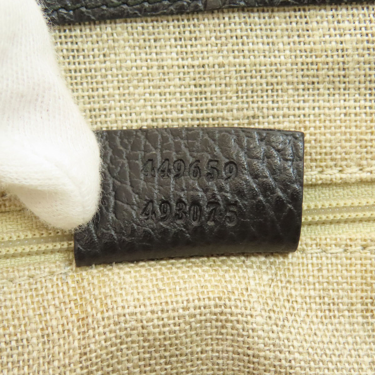 Gucci Black Leather Handbag (Pre-Owned)