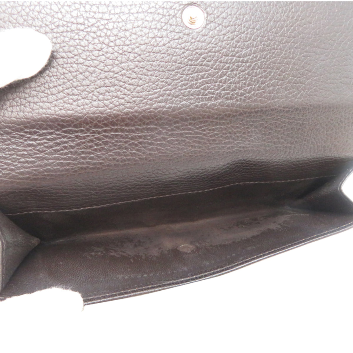 Gucci Black Leather Long Wallet (Bi-Fold) (Pre-Owned)