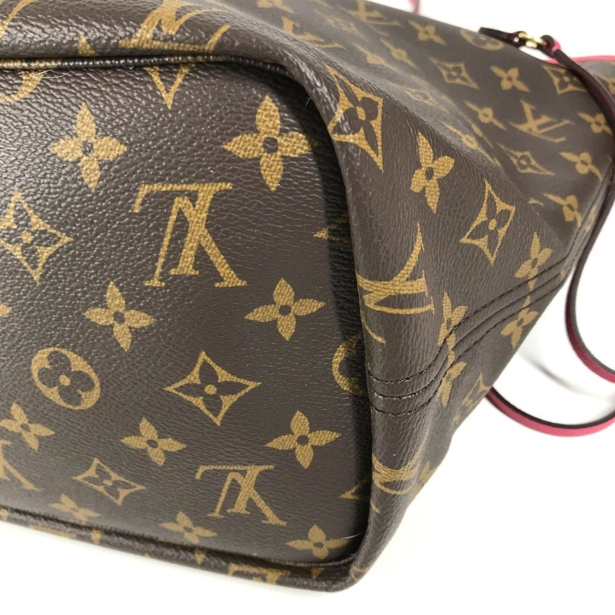 Louis Vuitton Pink Monogram Shoulder Bag Tote Bag (Pre-Owned)