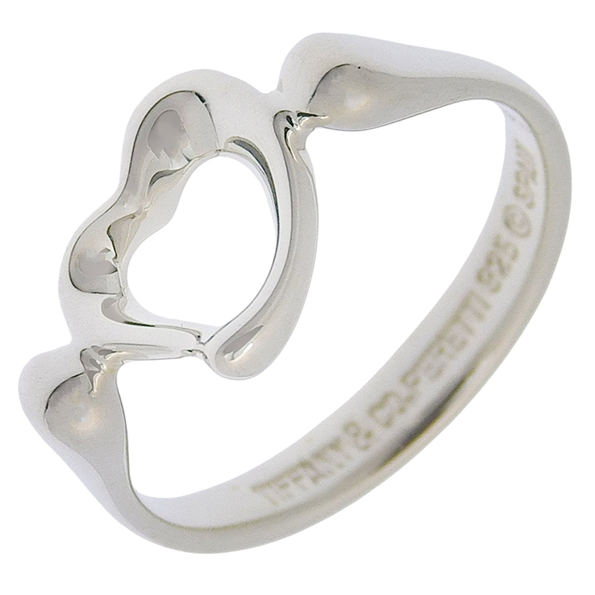 Tiffany Silver Silver 925 Band Ring (Pre-Owned)