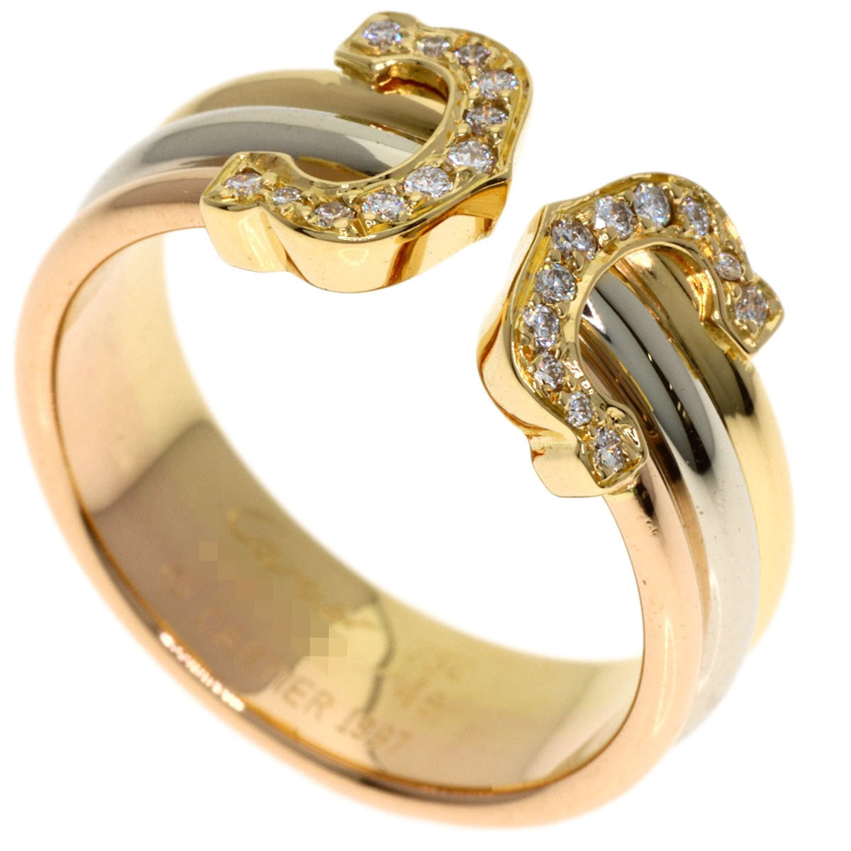 Cartier Yellow Gold (18K) Pink Gold (18K) White Gold (18K) Band Ring (Pre-Owned)