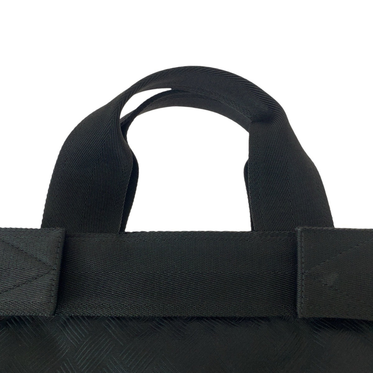 Bottega Veneta Black Nylon Tote Bag (Pre-Owned)