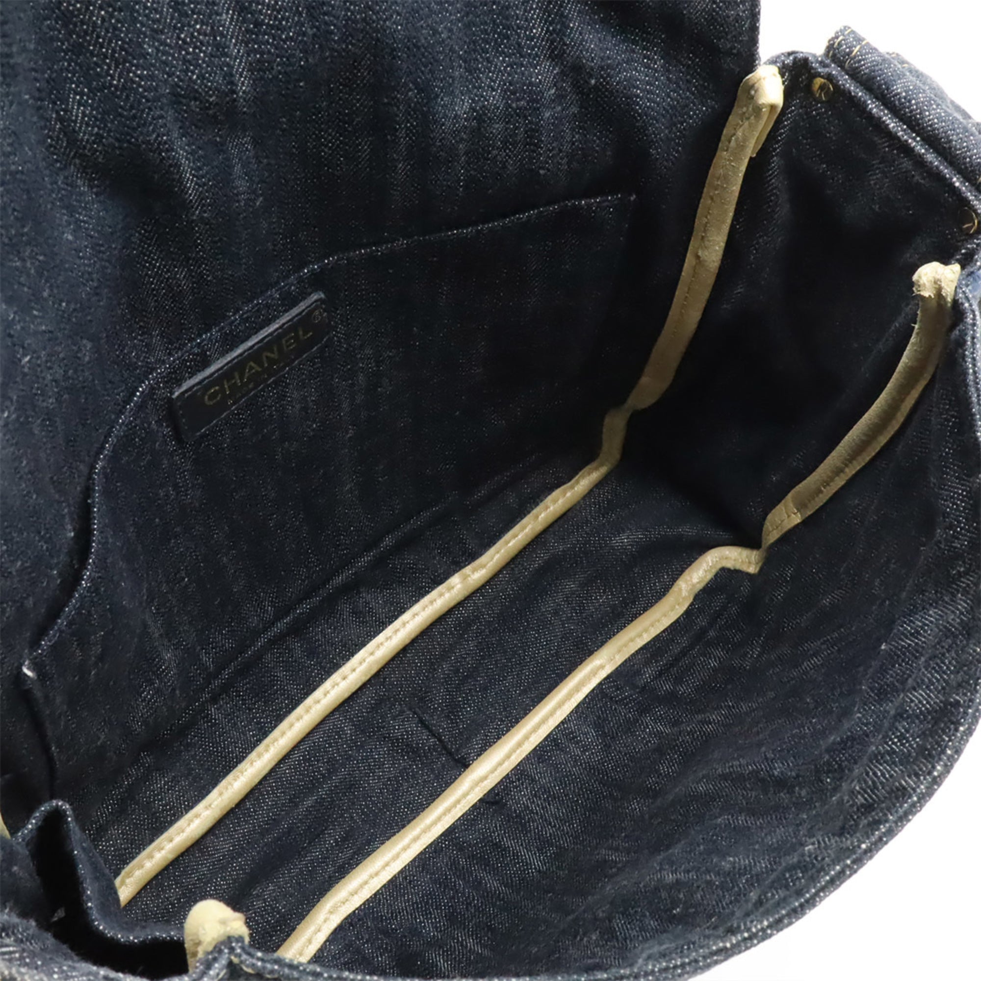 Chanel Denim Denim Shoulder Bag (Pre-Owned)
