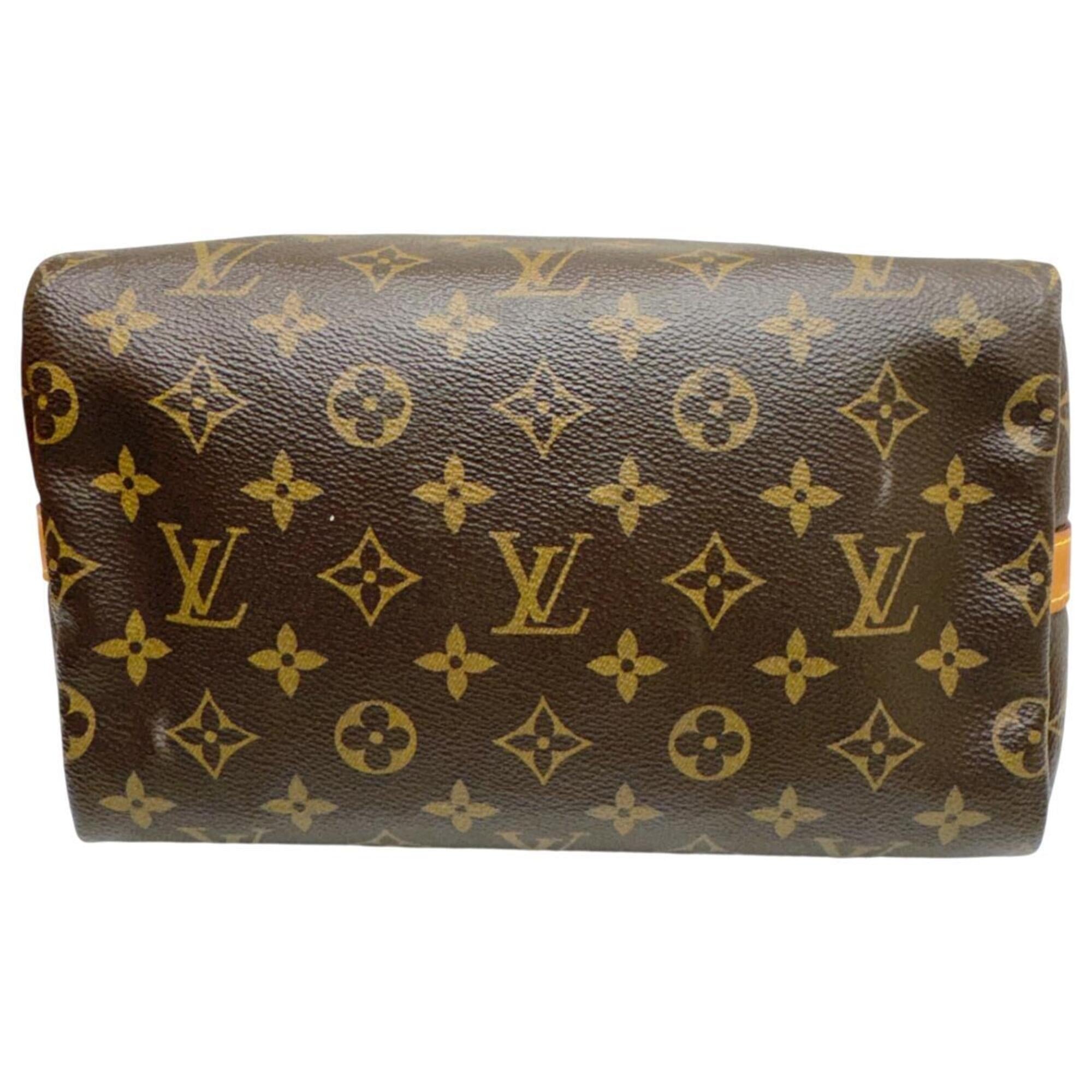 Louis Vuitton Brown Monogram Boston Bag Handbag (Pre-Owned)