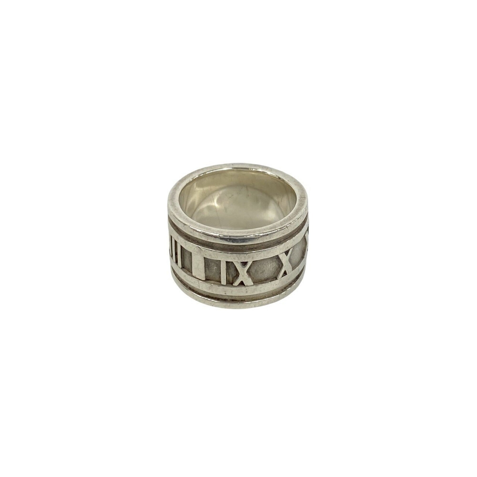 Tiffany Silver Silver 925 Band Ring (Pre-Owned)