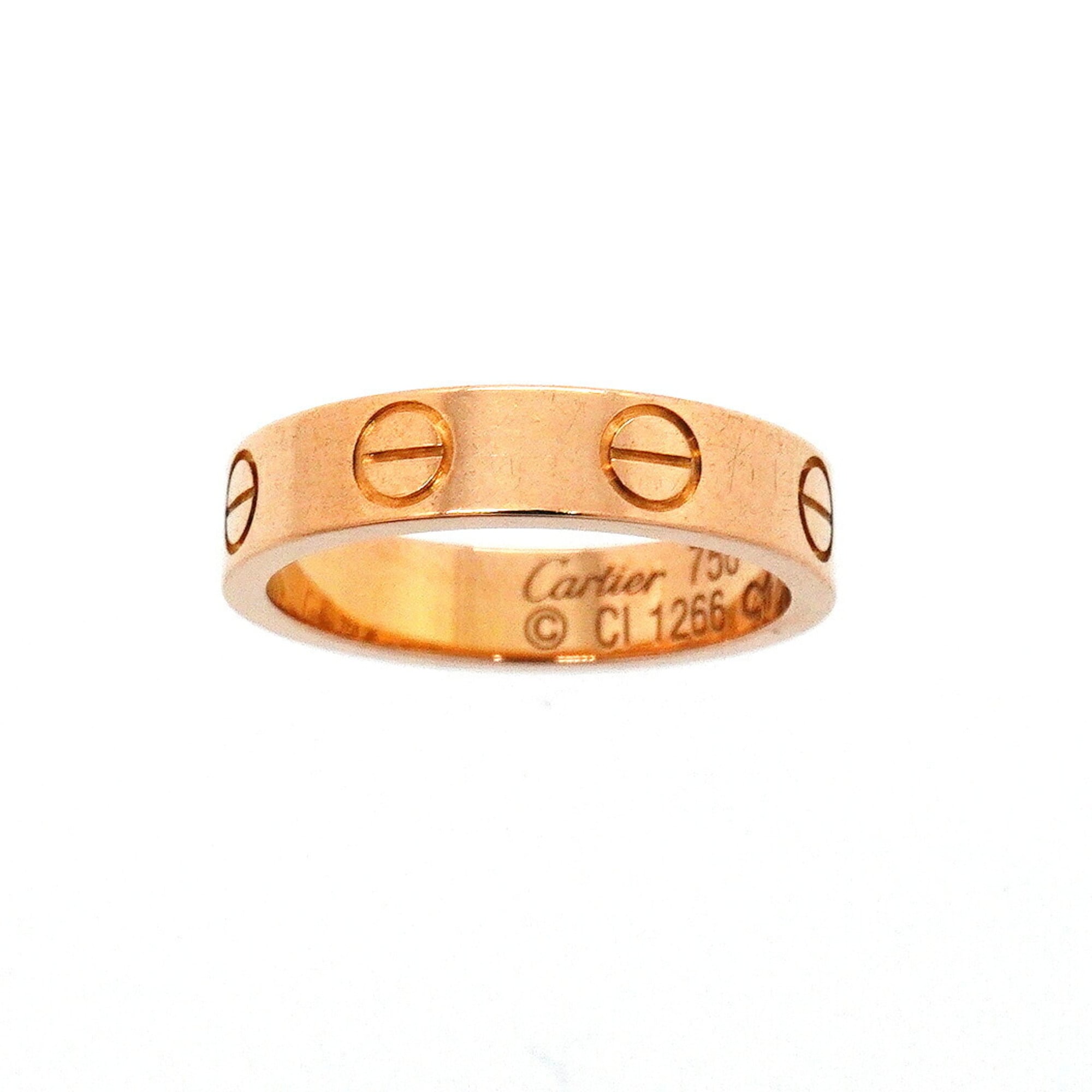 Cartier Pink Gold (18K) Band Ring (Pre-Owned)