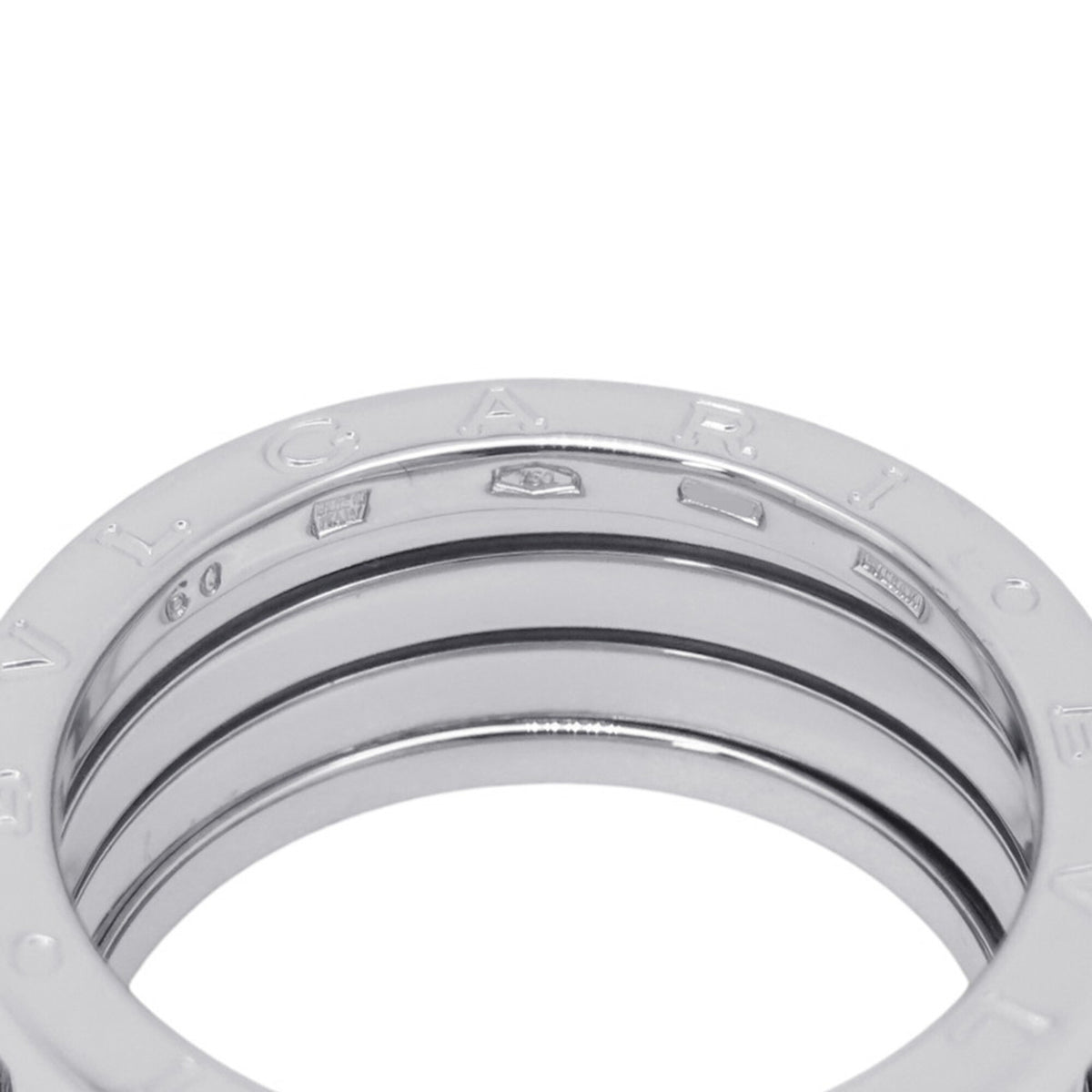 Bvlgari White Gold (18K) Band Ring (Pre-Owned)