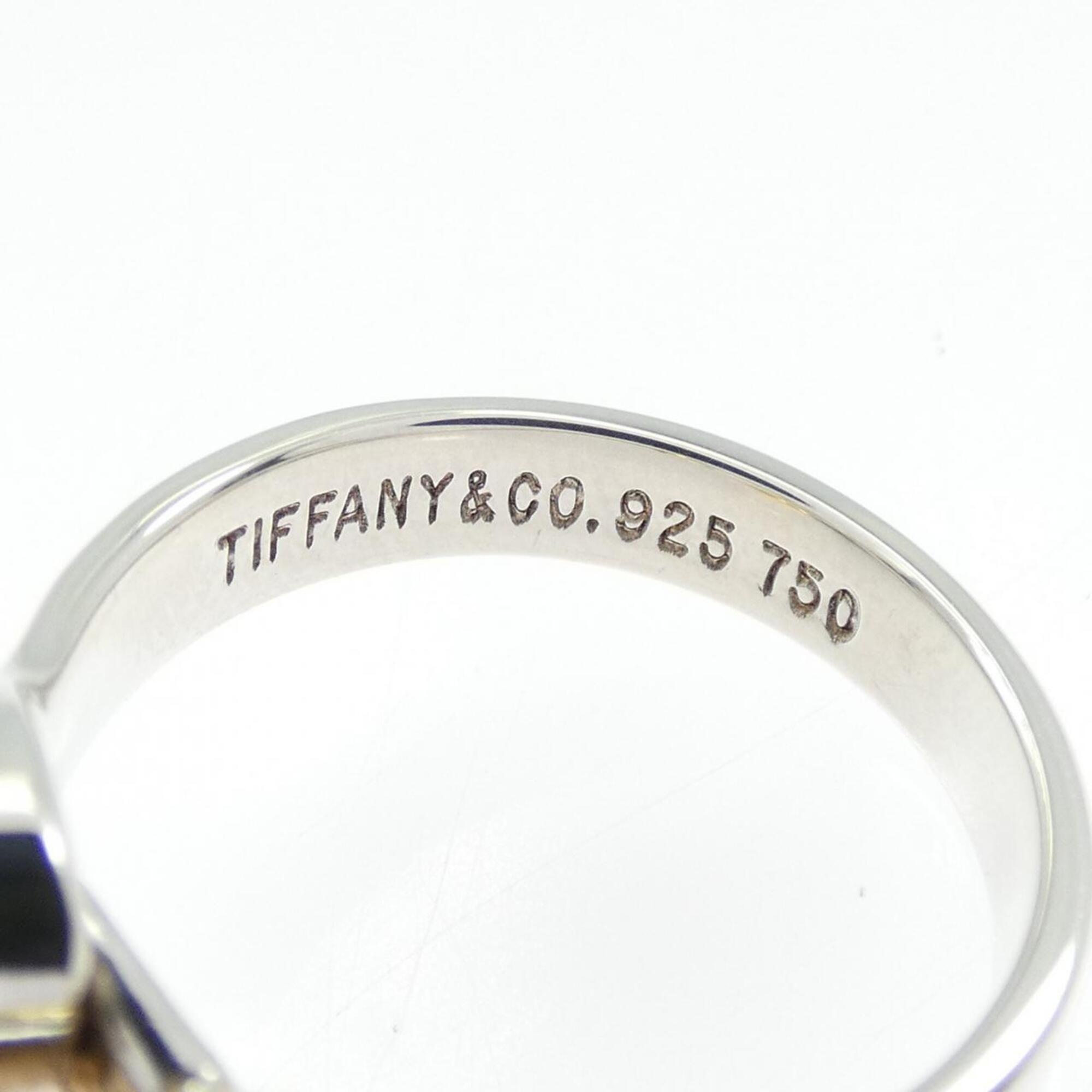 Tiffany Yellow Gold (18K) Silver 925 Band Ring (Pre-Owned)