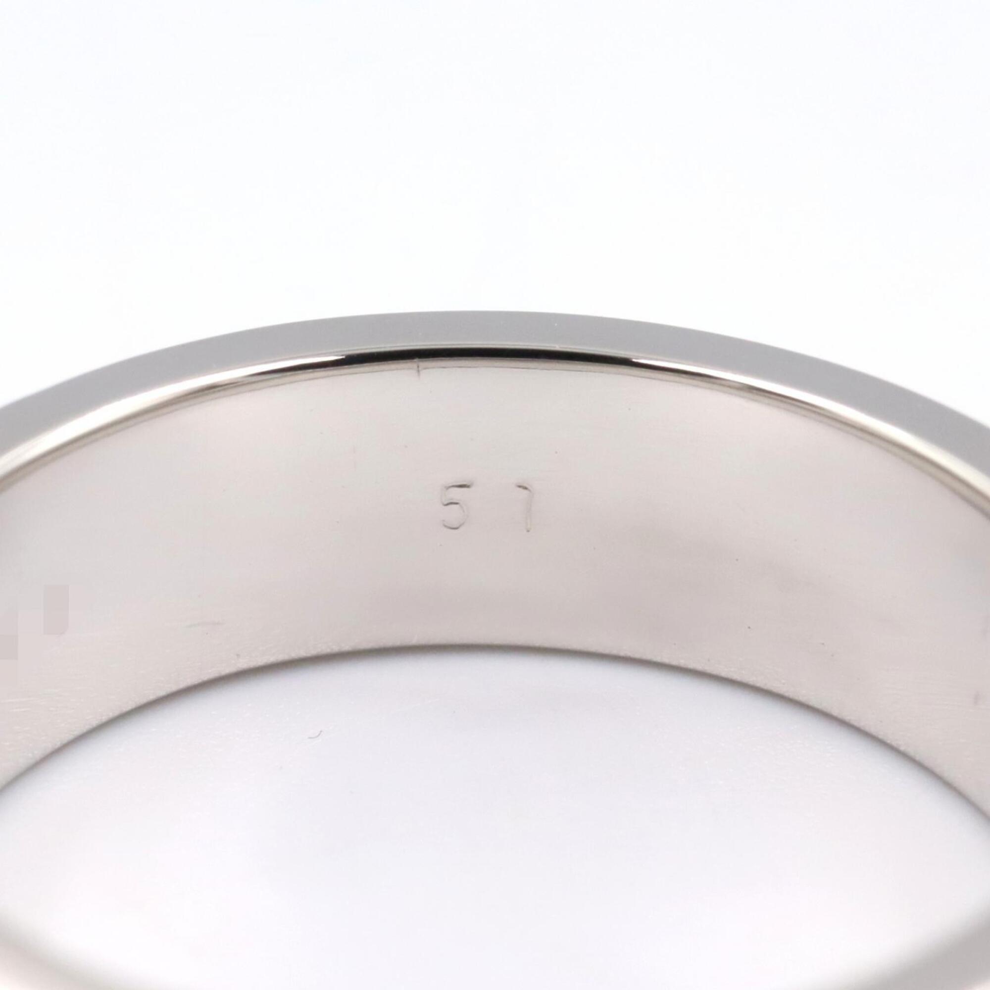 Cartier Silver White Gold (18K) Band Ring (Pre-Owned)
