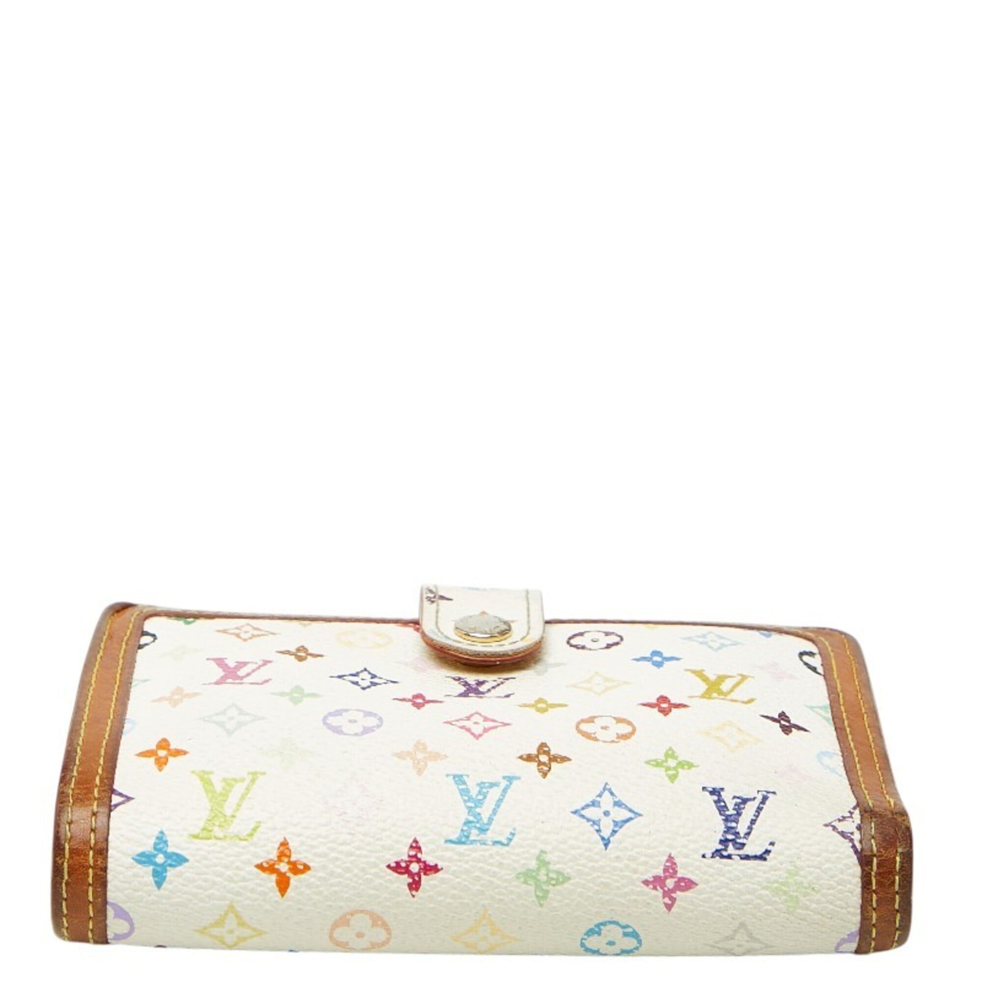 Louis Vuitton Multi-Color Pvc Leather Wallet (Bi-Fold) (Pre-Owned)