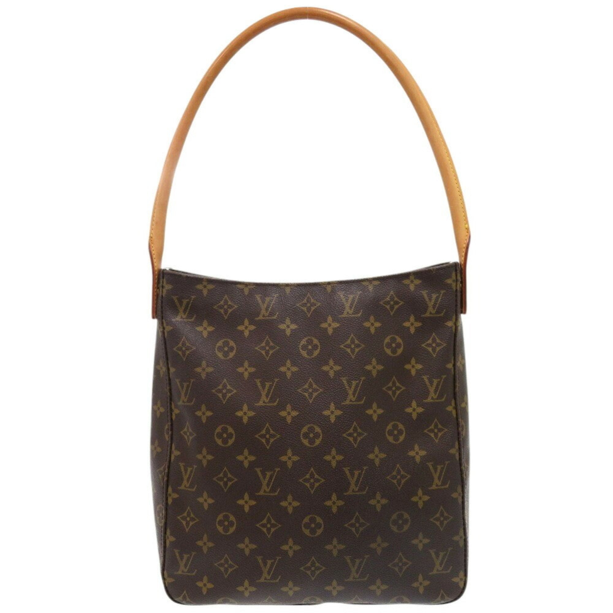 Louis Vuitton Brown Monogram Shoulder Bag (Pre-Owned)