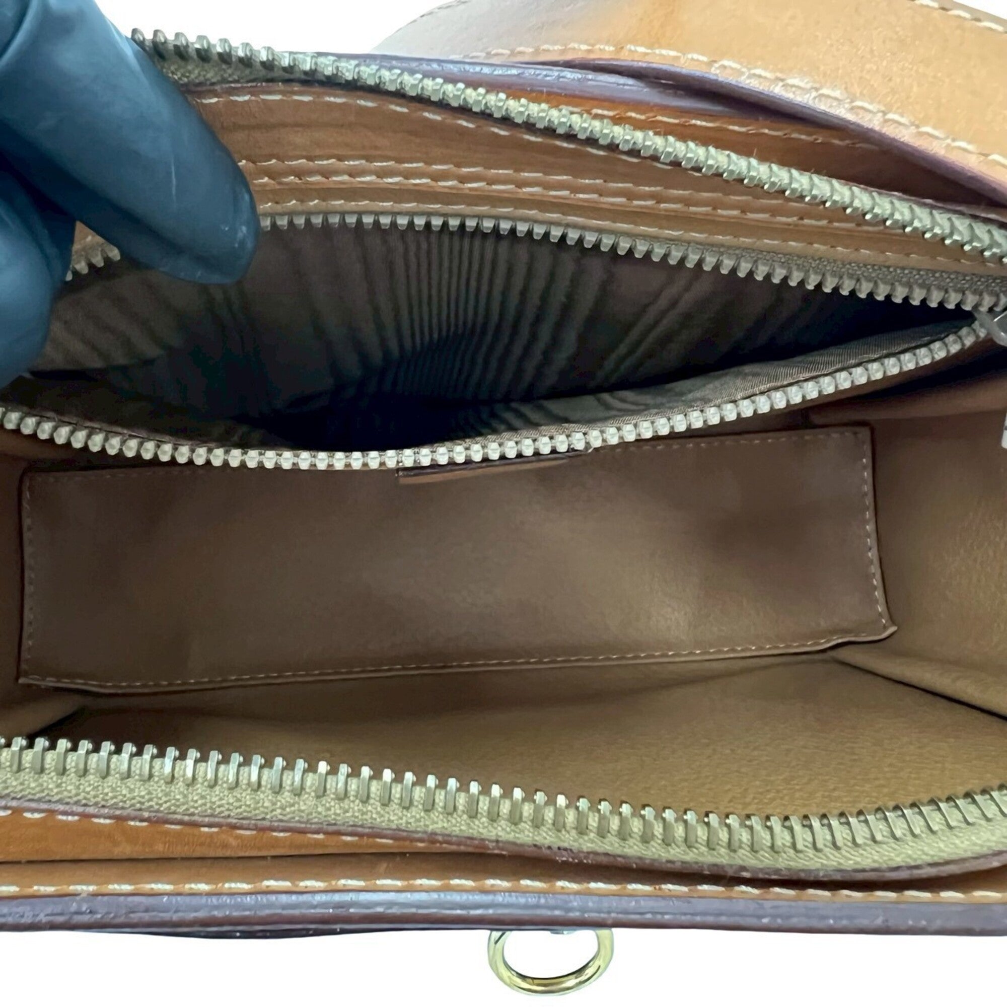 Celine Brown Pvc Leather Shoulder Bag (Pre-Owned)