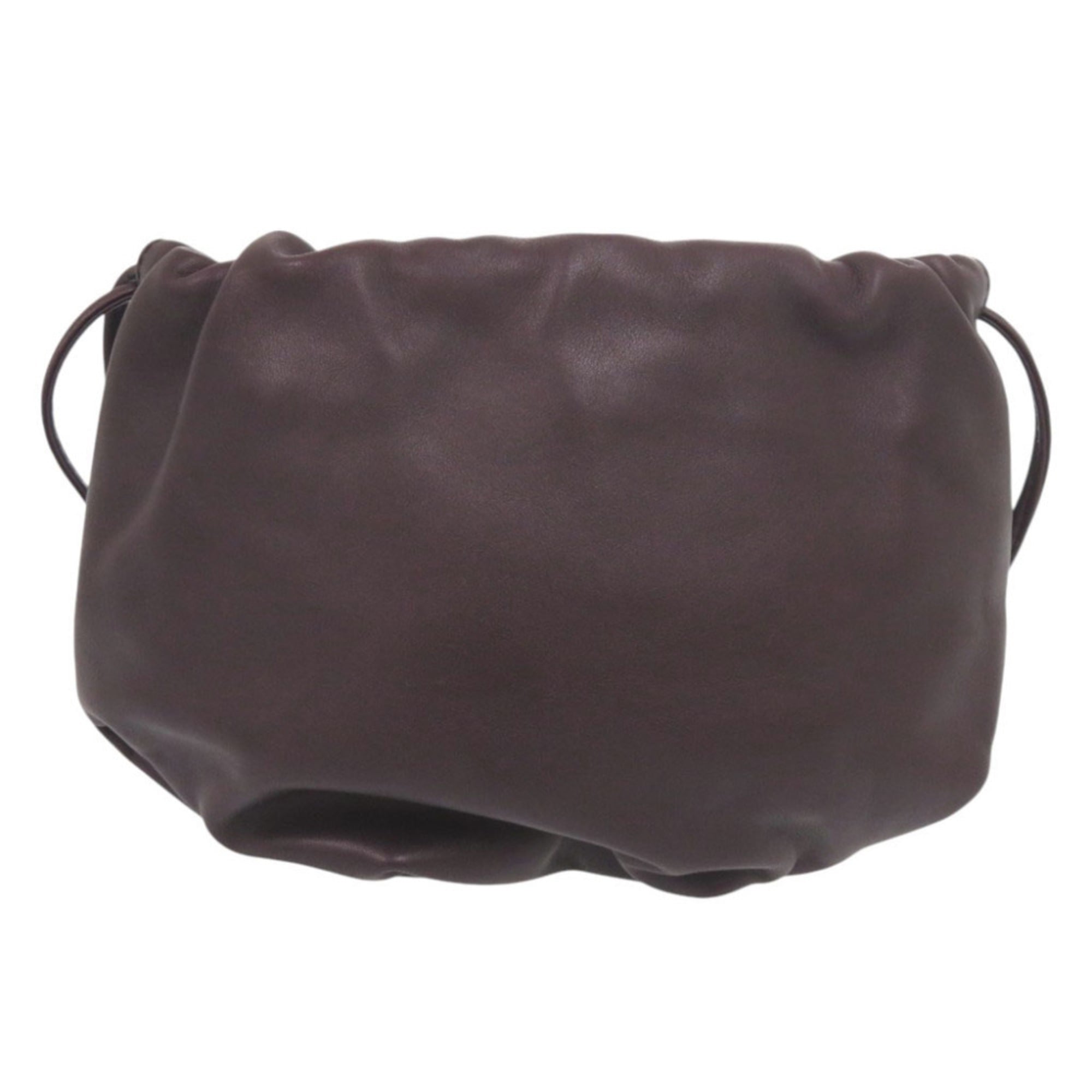 Bottega Veneta Purple Leather Shoulder Bag (Pre-Owned)