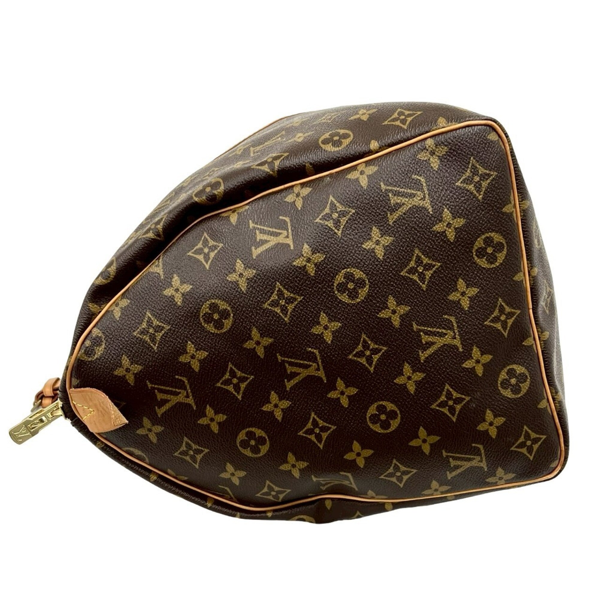Louis Vuitton Brown Leather Pvc Boston Bag (Pre-Owned)